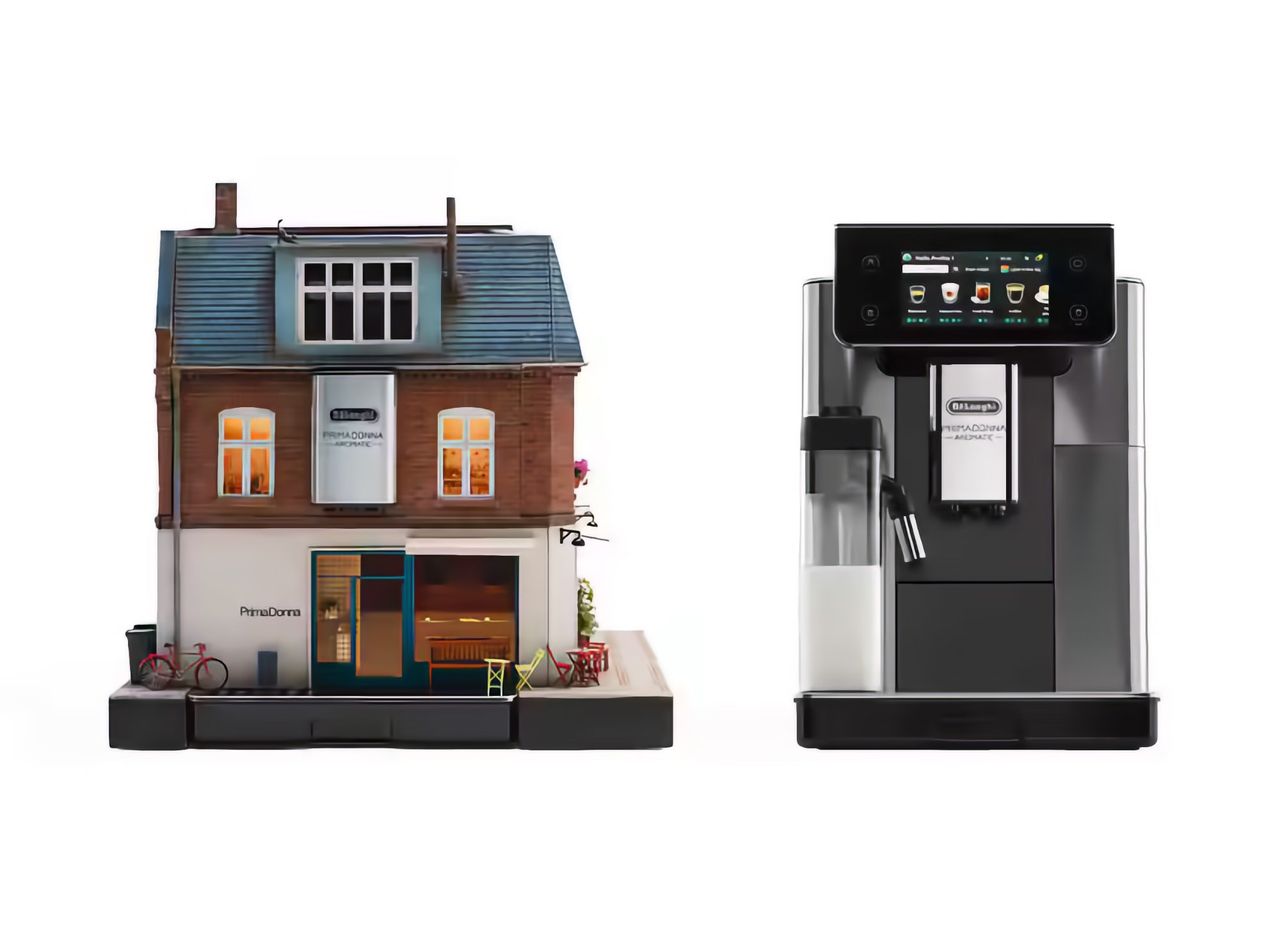 De'Longhi förvandlar kaffemaskiner till miniatyrkaféer