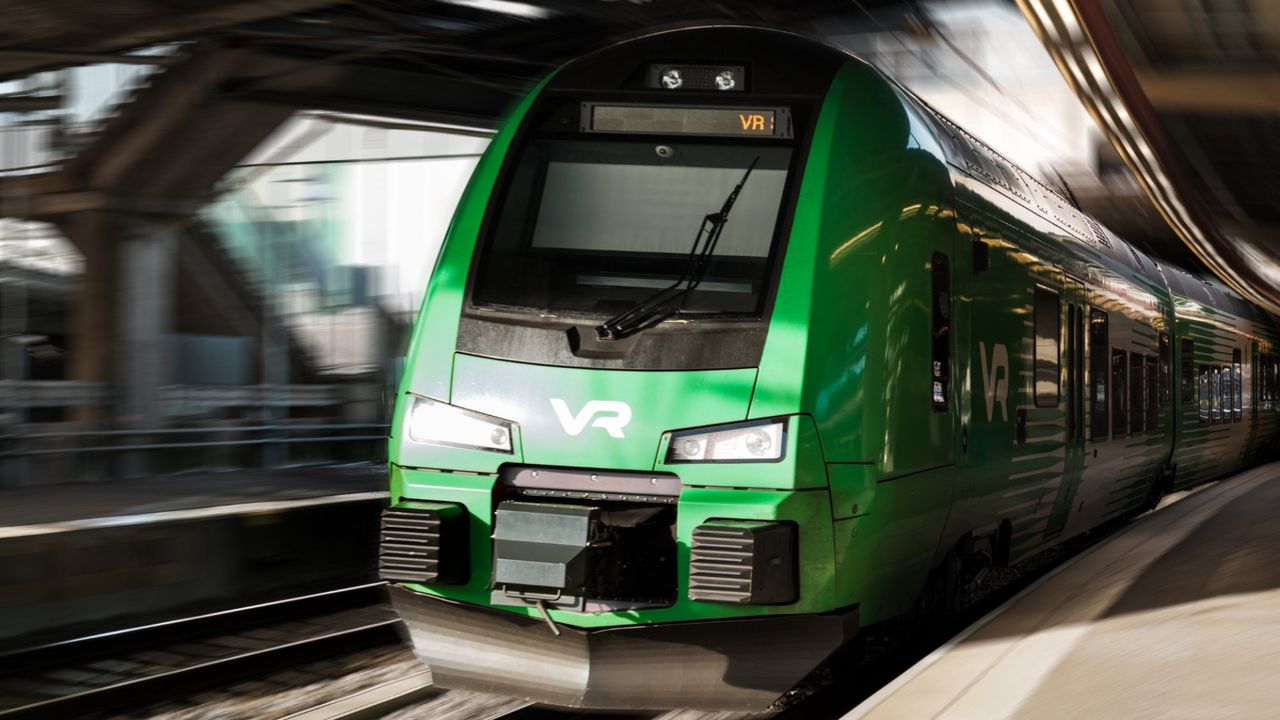 70,3 procent av VR:s snabbtåg kom i tid