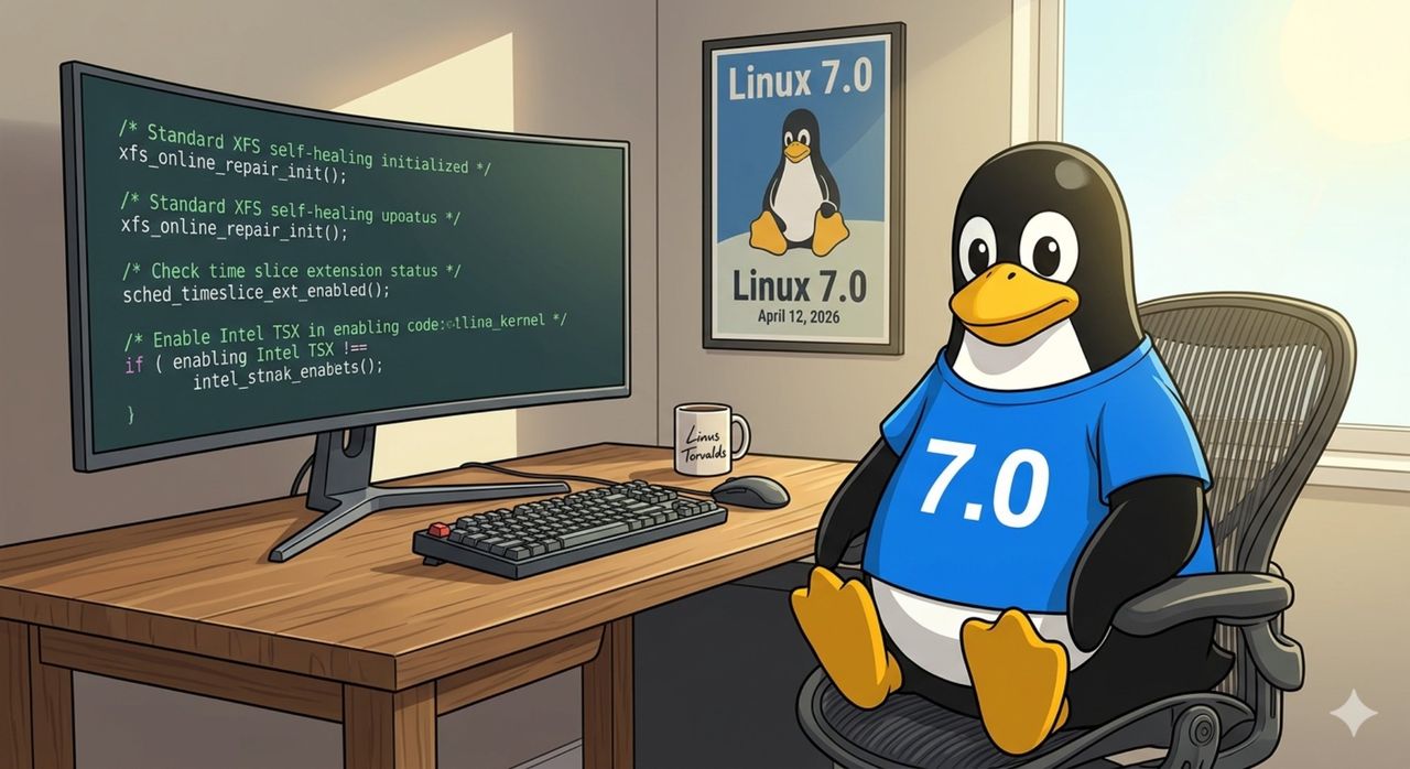 Linux 7.0 släppt