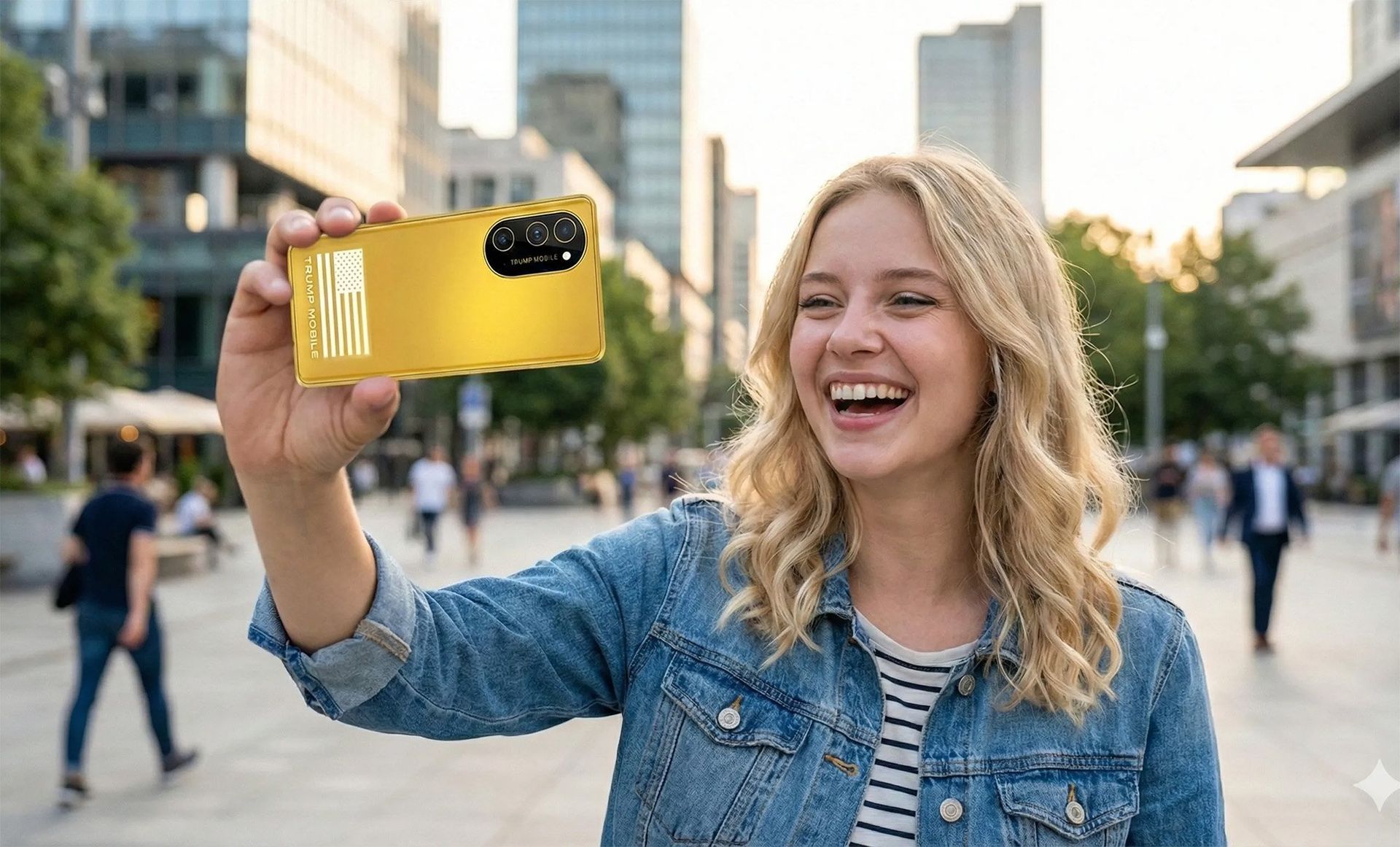 Trump Phone T1 får ny design