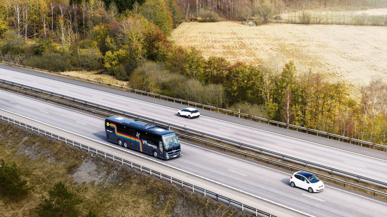 Åk elbuss mellan Göteborg och Landvetter flygplats