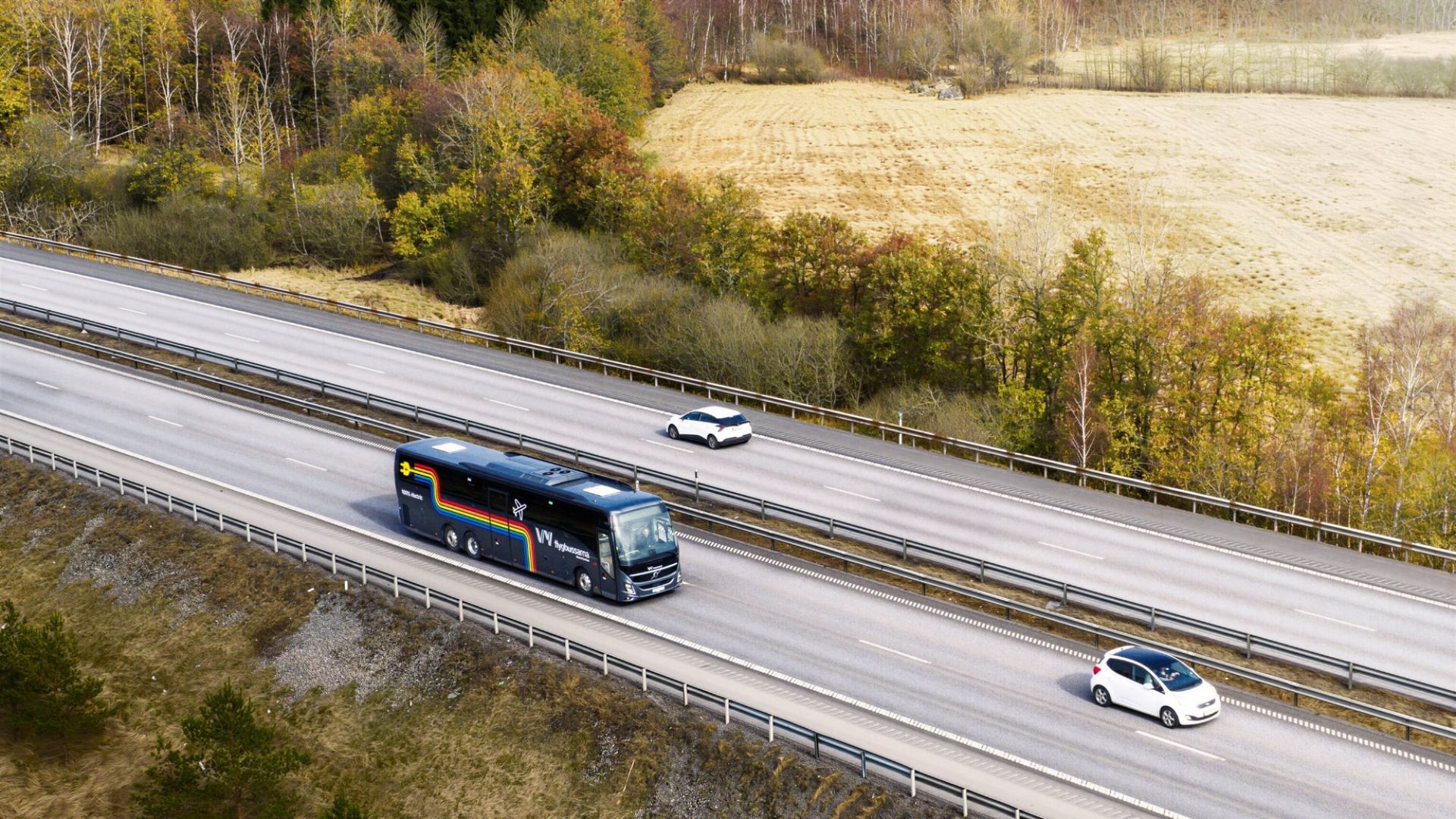 Åk elbuss mellan Göteborg och Landvetter flygplats
