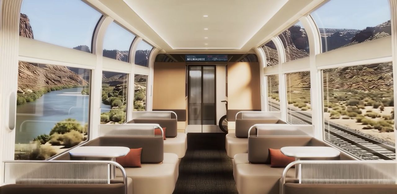 Amtrak ska köpa in över 800 nya tågvagnar