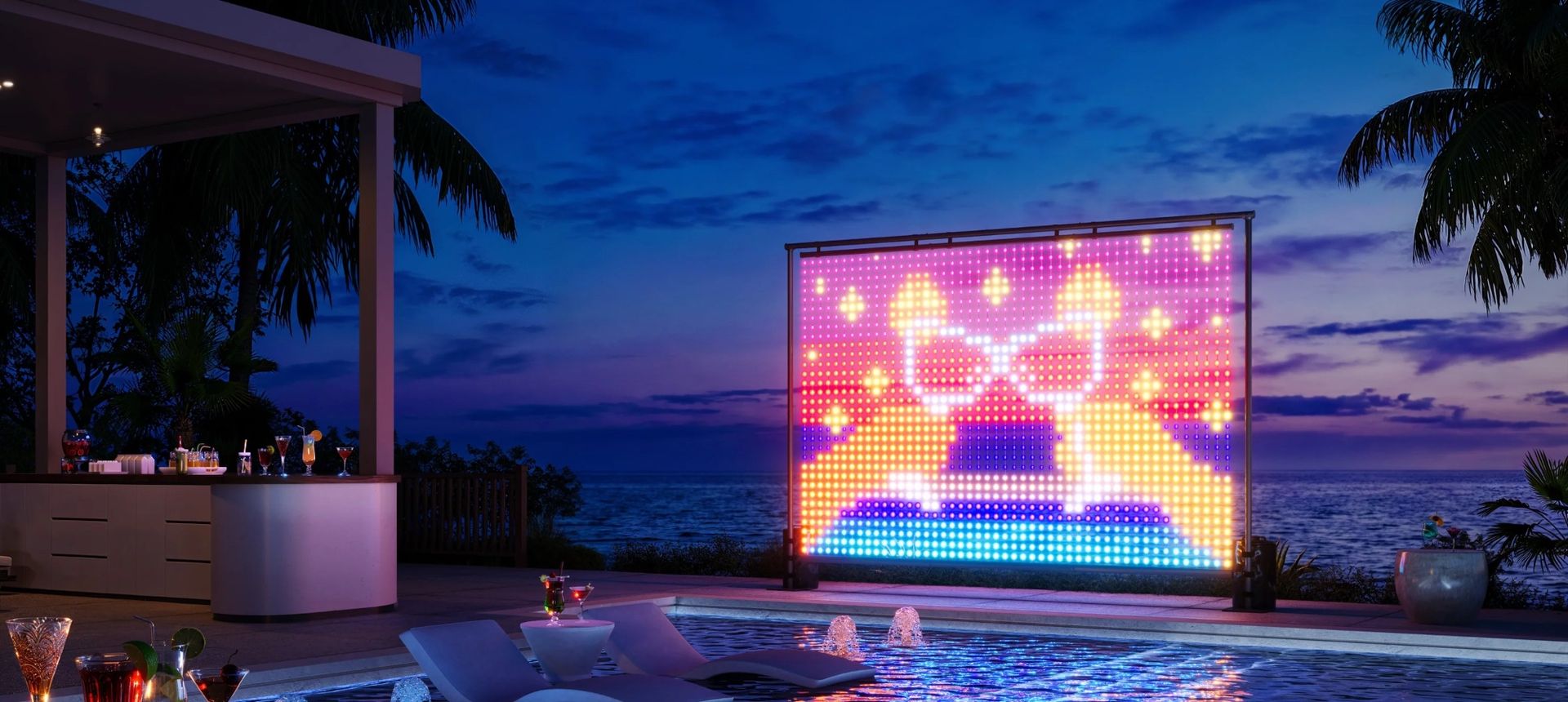 Govee har gjort en ljusvägg