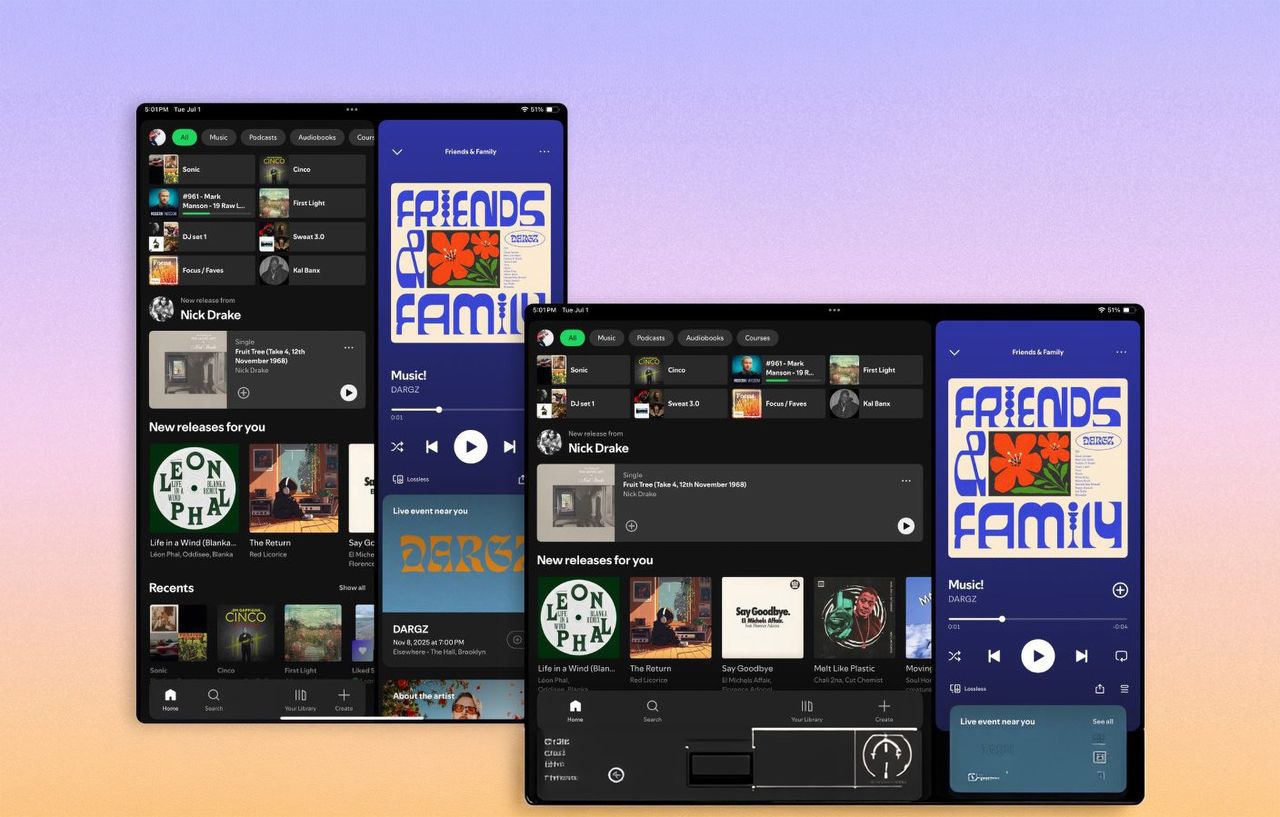 Nu blir Spotify bättre på tablets