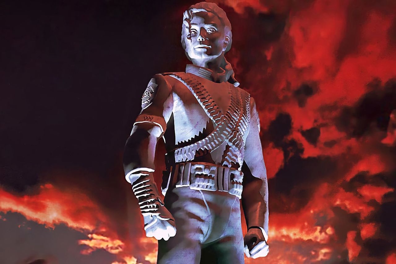 Tio meter hög Michael Jackson-staty till Ängelholm