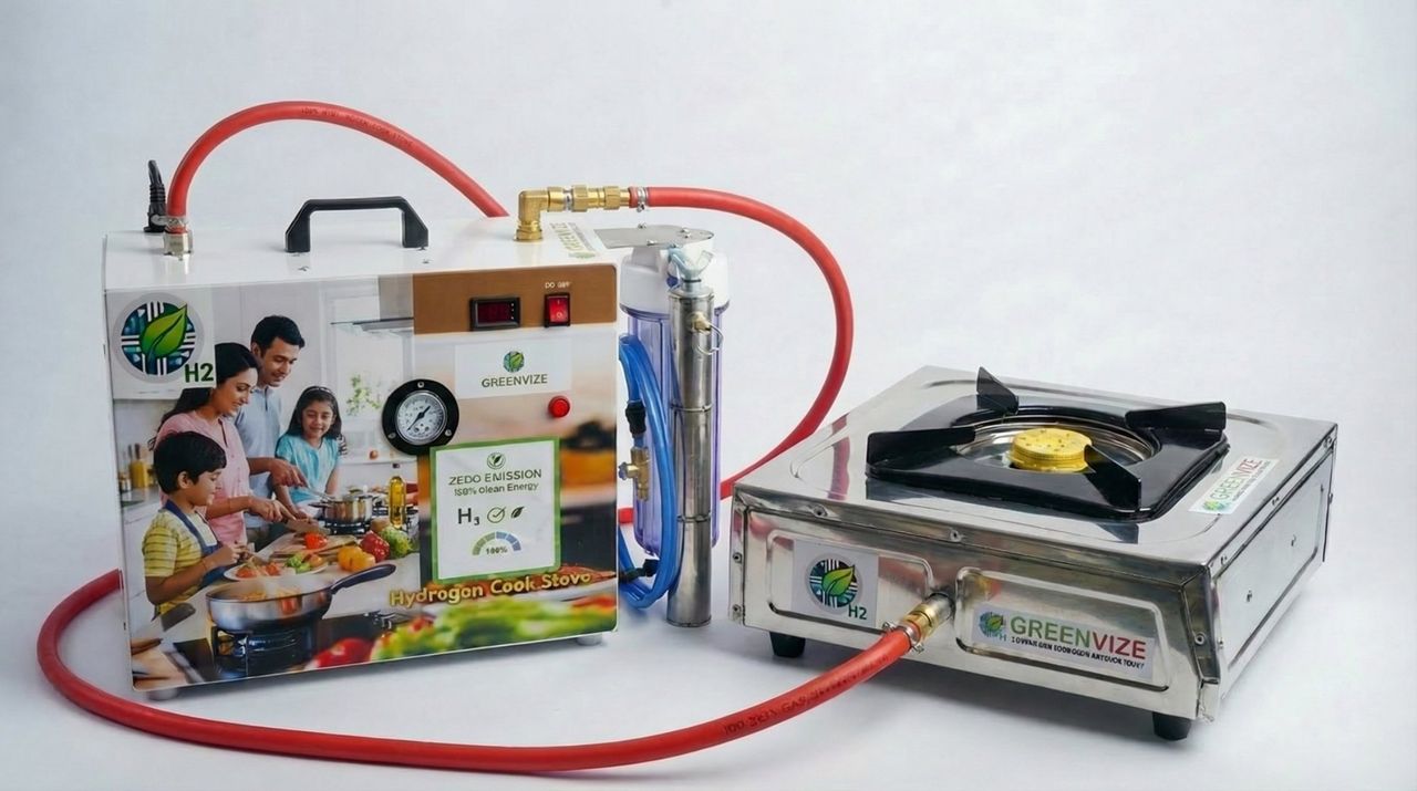 GreenVize spis drivs på väte