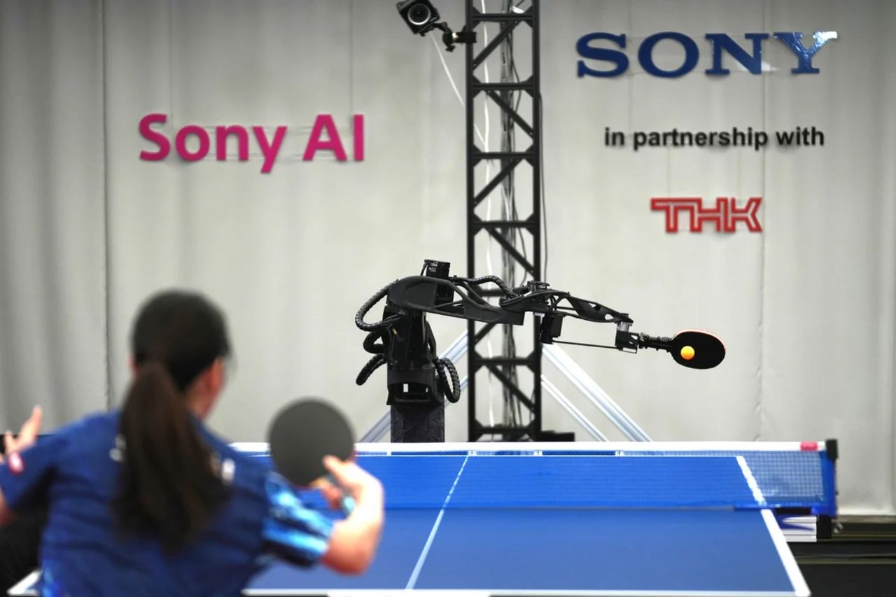 Sony har byggt en pingisrobot