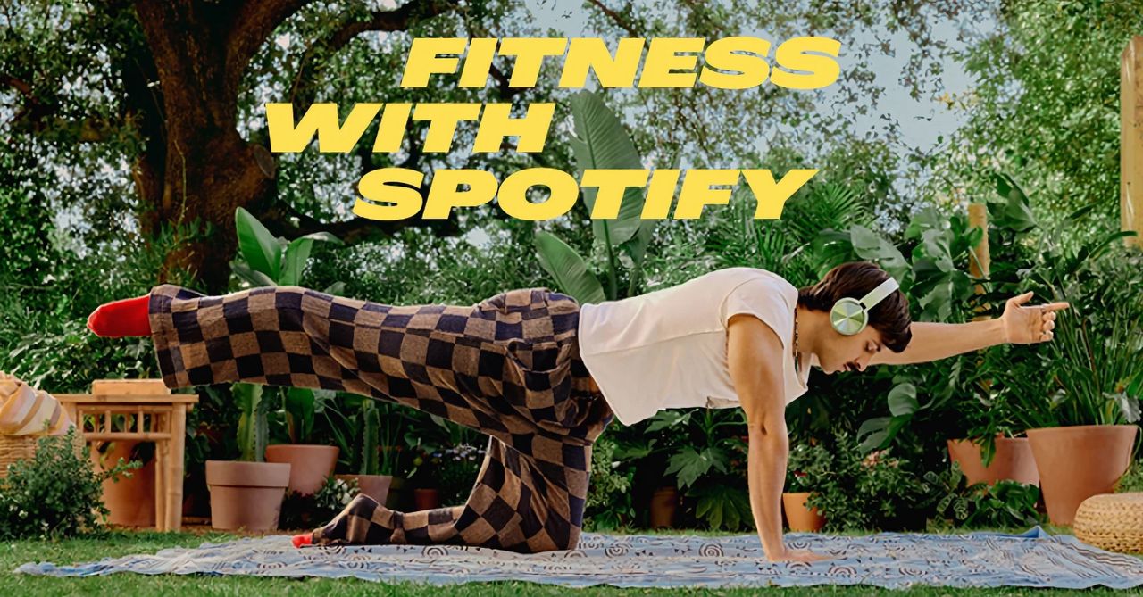 Spotify satsar på fitness