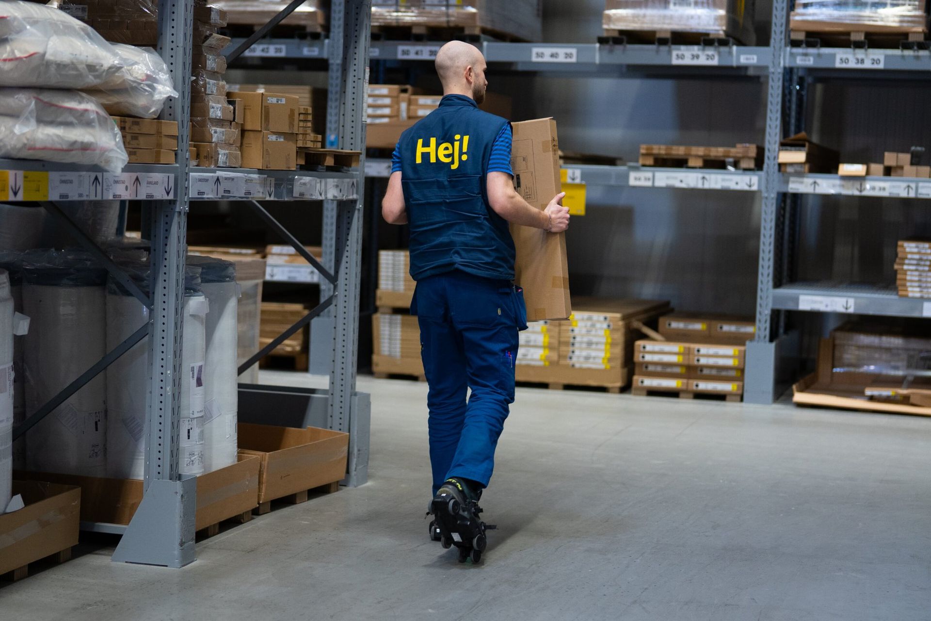 Ikea börjar använda Moonwalkers på lagret