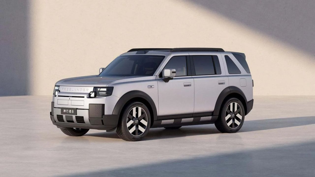Freelander visar sin första modell