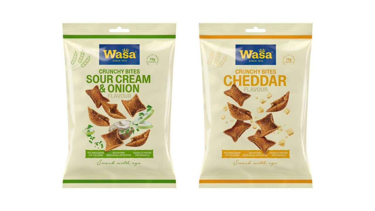 Nu säljer Wasa knäckebröd i snacksform