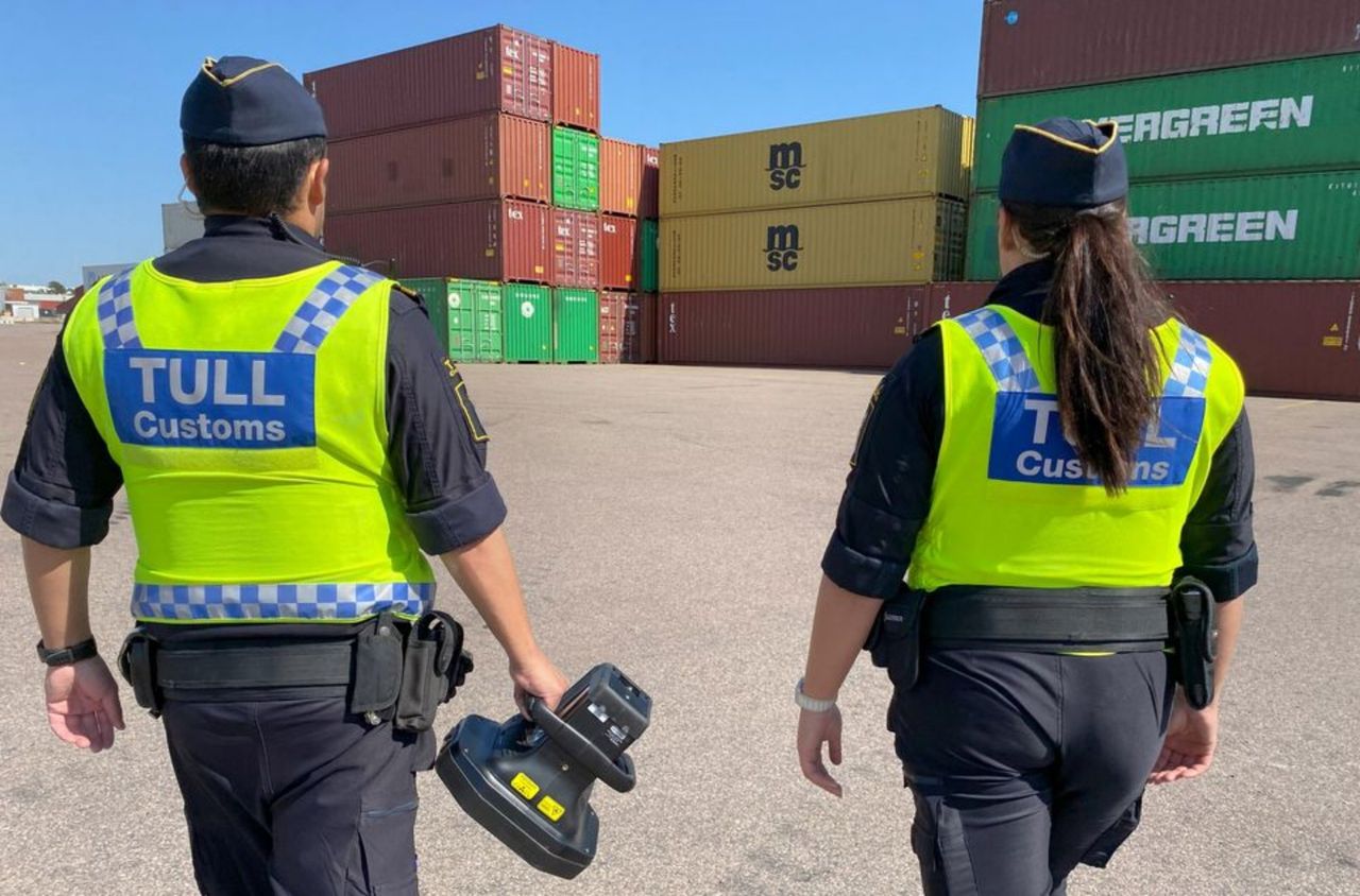 Tullen i Helsingborg får jätteskanner