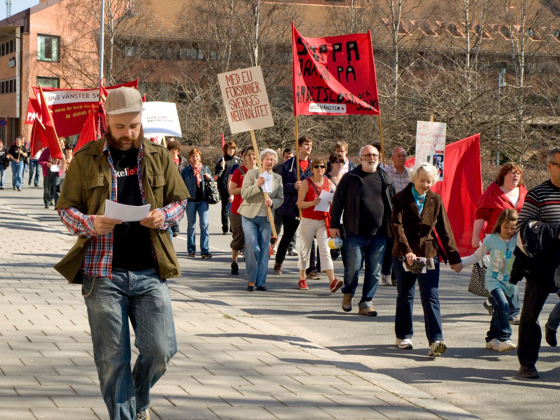 Ska du demonstrera den 1 maj?