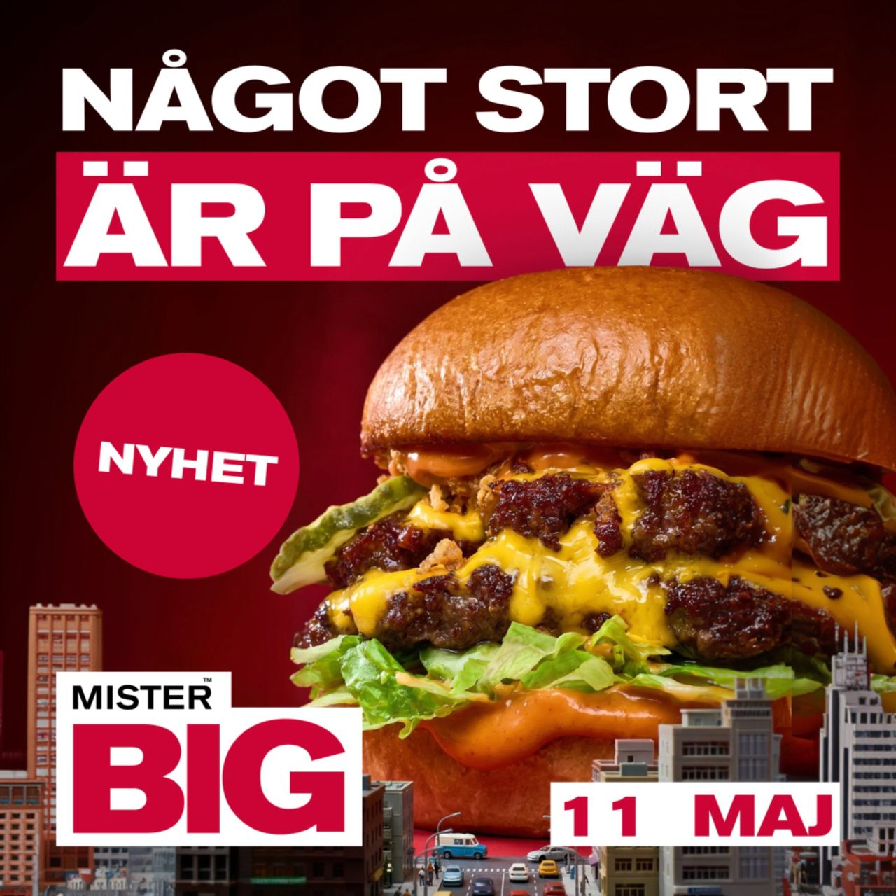 Ny stor burgare från Mister York