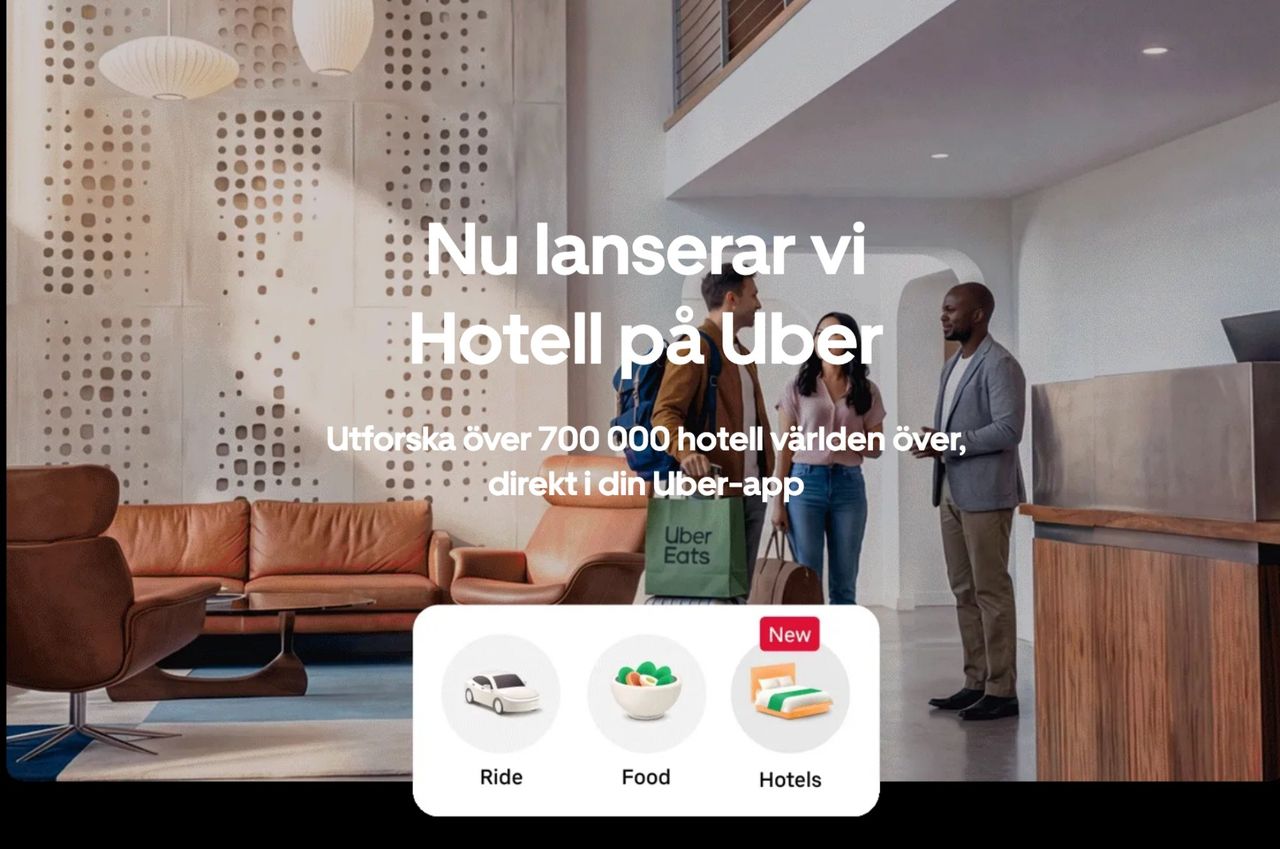 Uber börjar med hotellbokningar