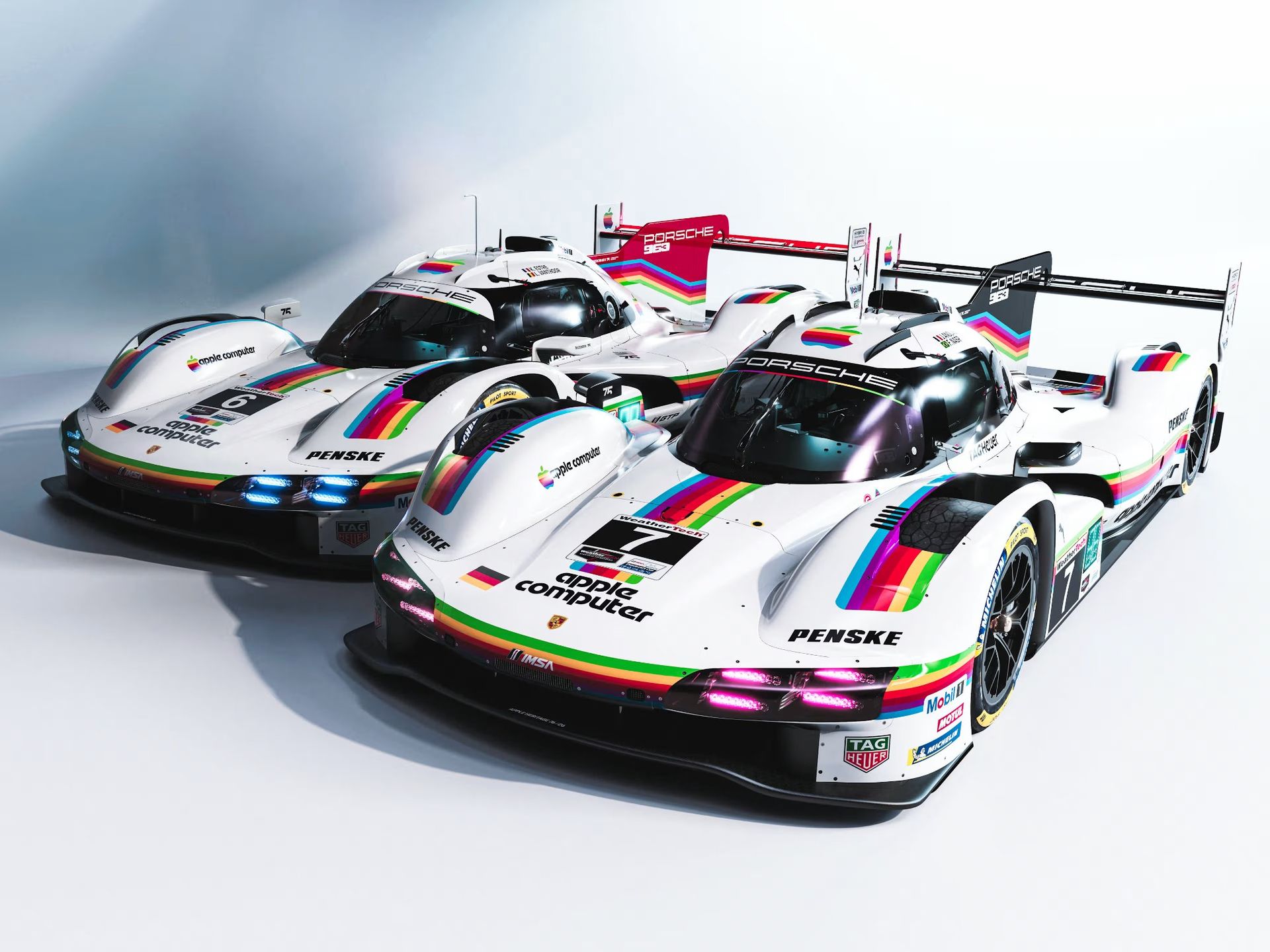Äpplet tillbaka på Porsches racerbilar