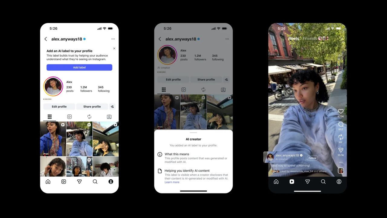 Instagram testar ny AI-märkning