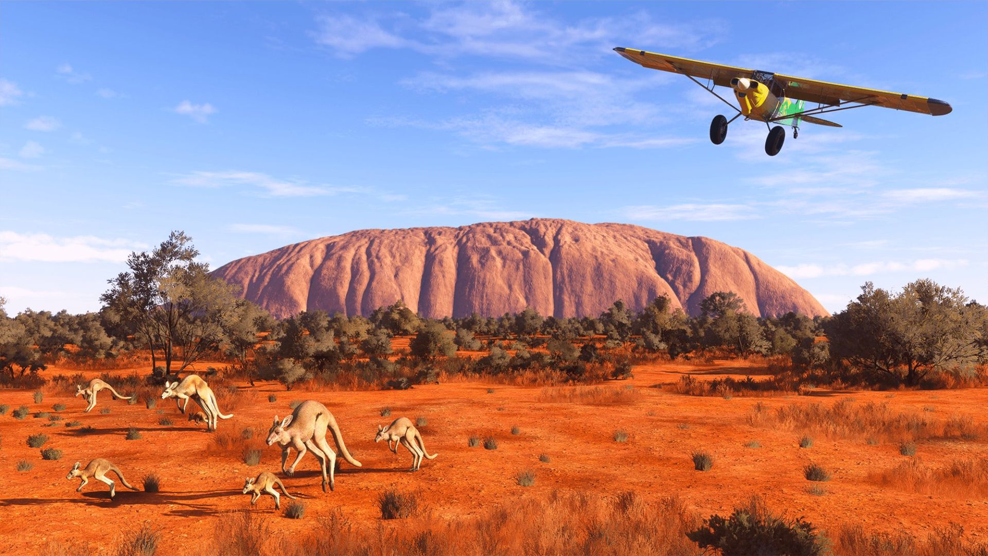 Utforska Australien med Flight Simulator