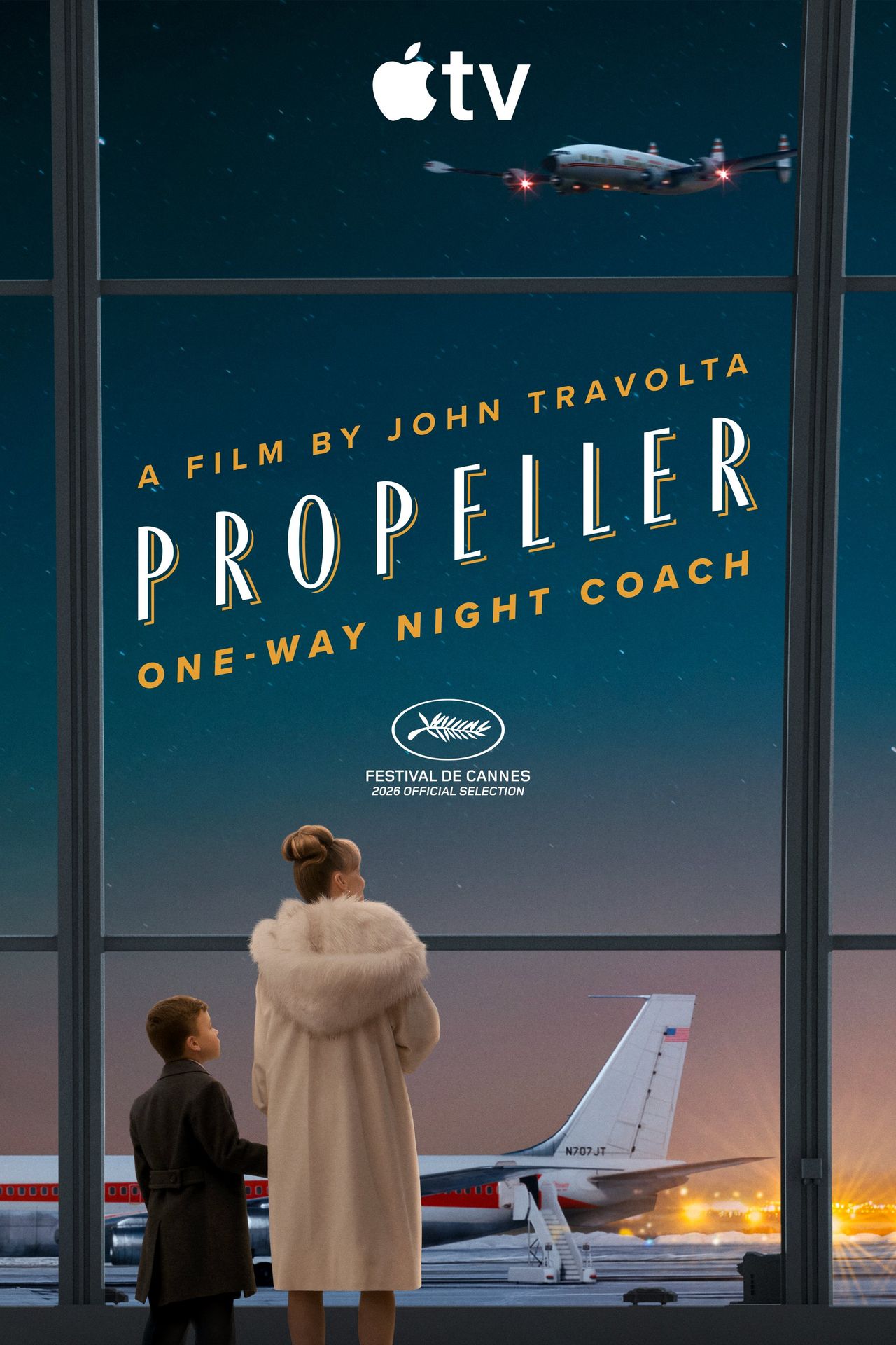 Apple har gjort film av roman från John Travolta