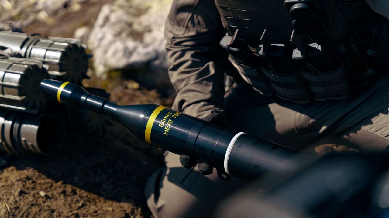 Saab visar upp ny ammunition till Carl Gustaf