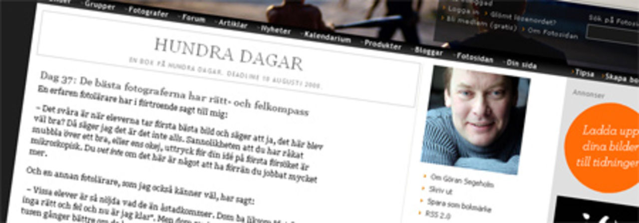 Blogg: Hundra dagar