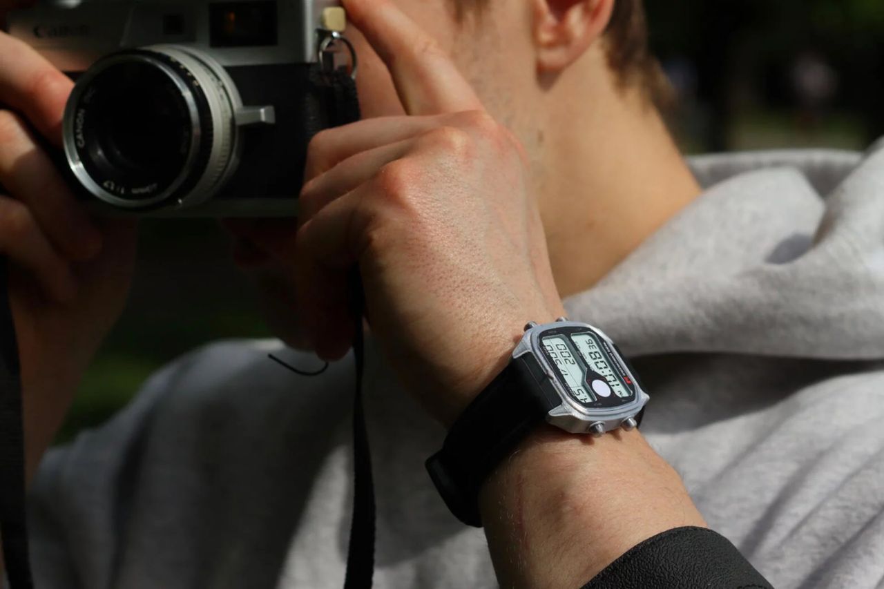 Här är en digitalklocka för fotografer