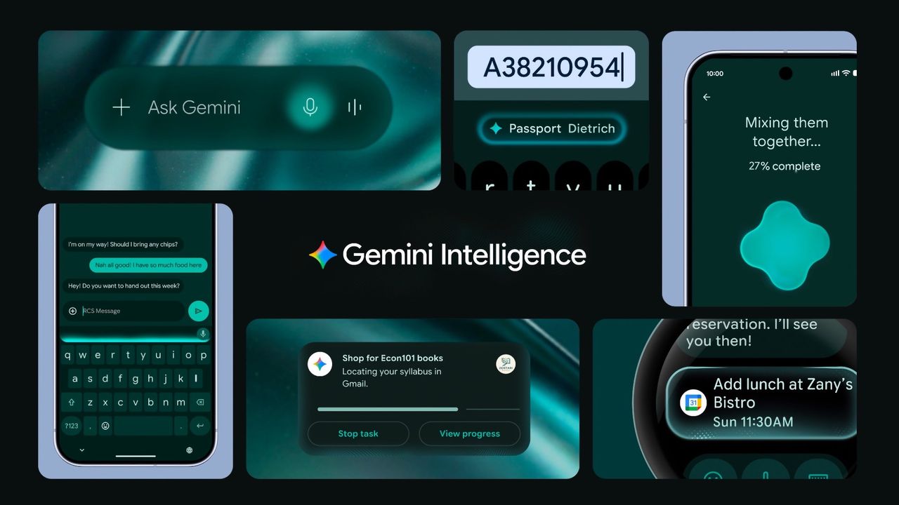 Gemini Intelligence ska hjälpa till på Android