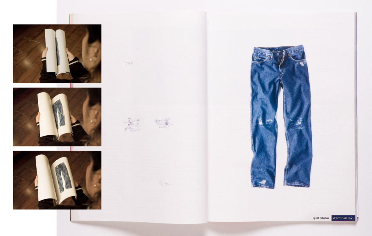 Sönderrivna jeans