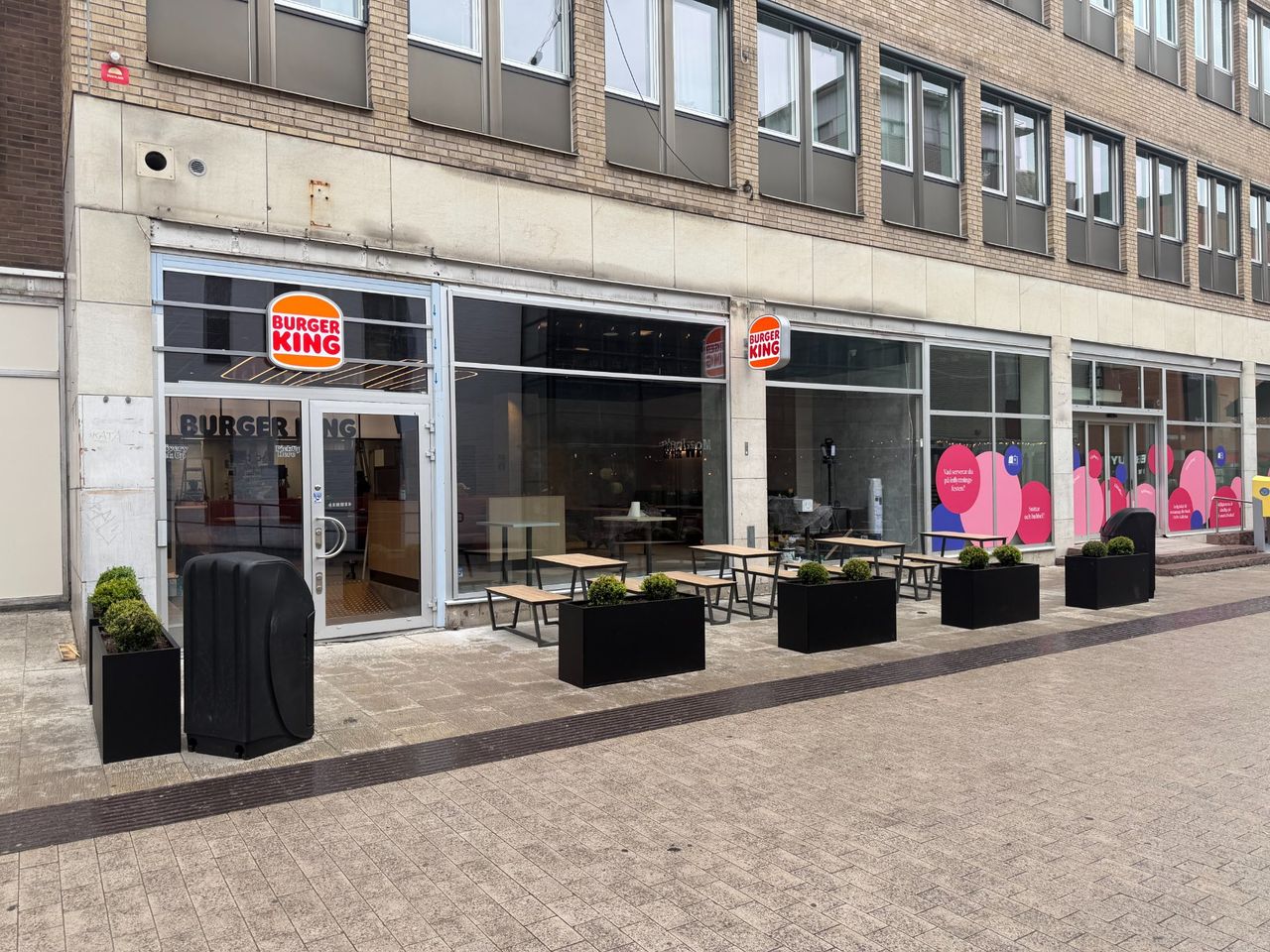 Burger King öppnar i Uppsala City