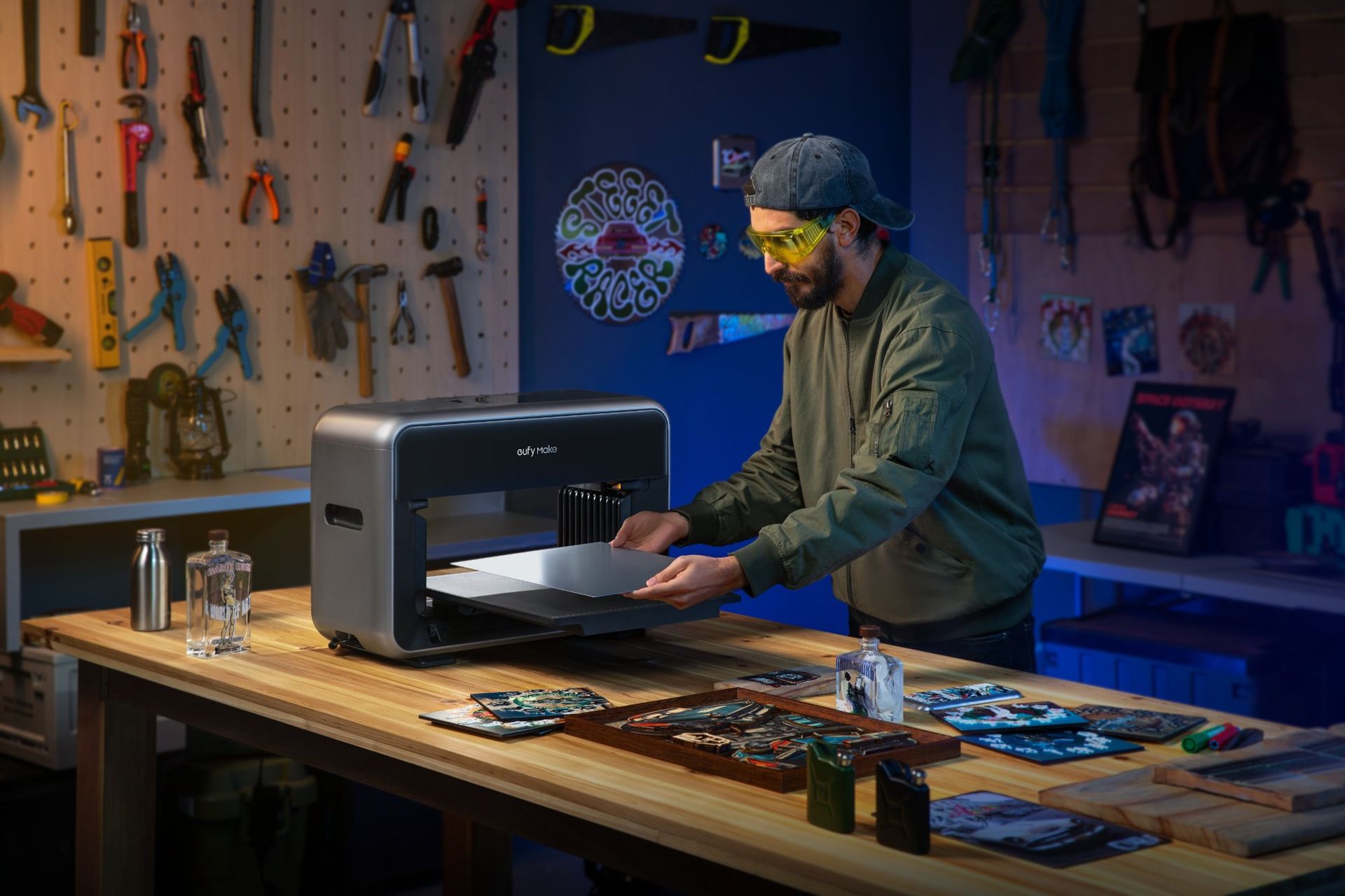Printa färg och 3D-textur direkt på dina prylar