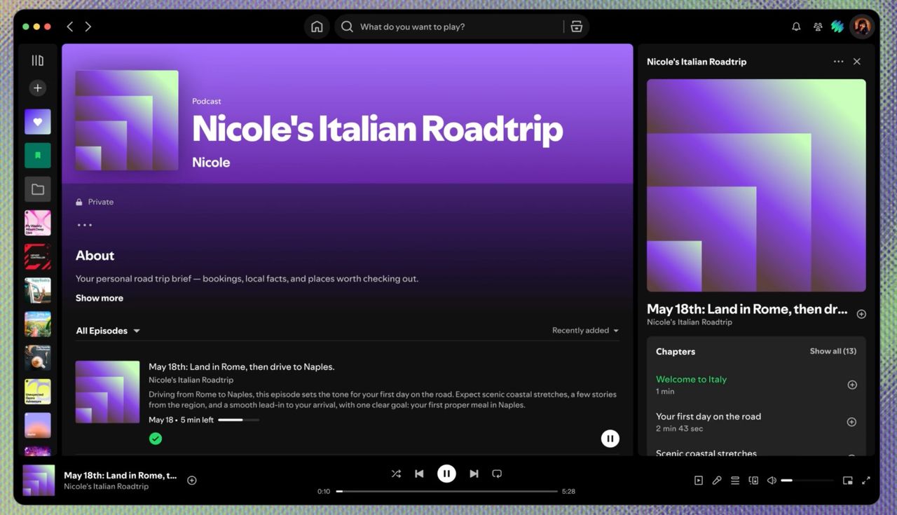 Gör personliga podcasts med Spotify Studio