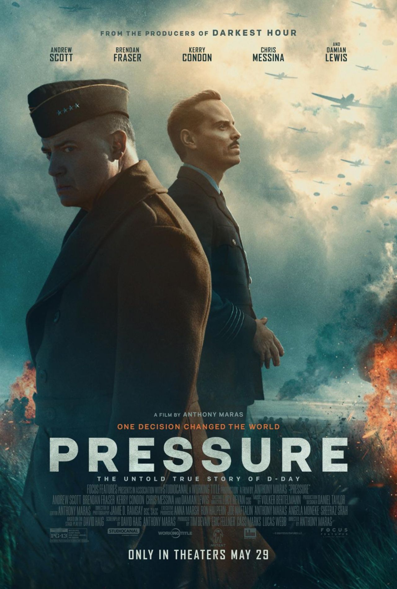 Kolla in Brendan Fraser som general Eisenhower