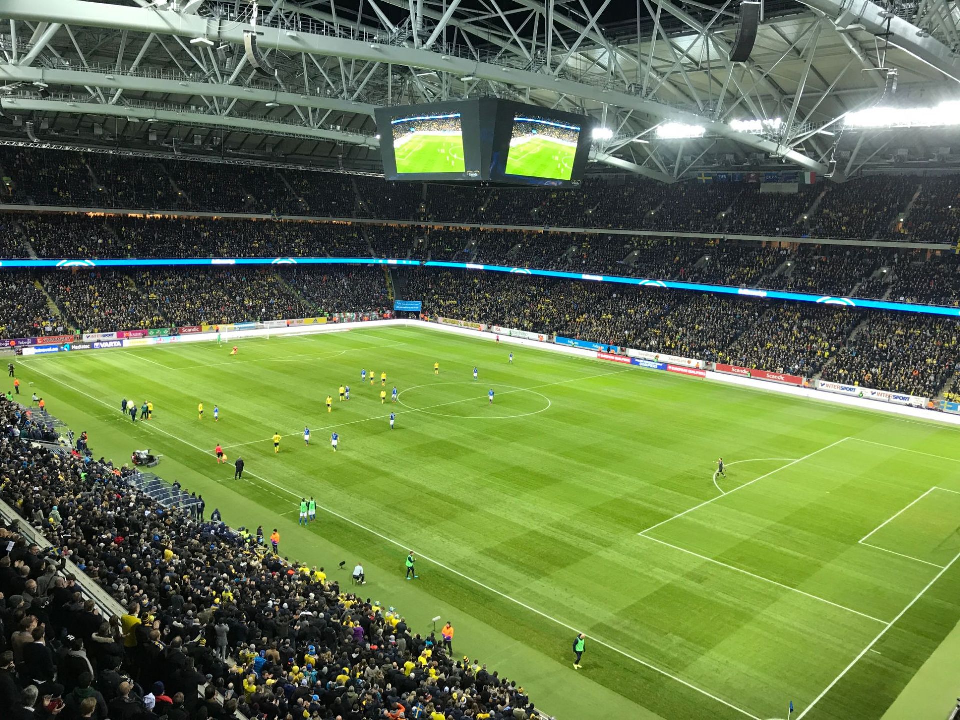 Brukar du gå på fotbollsmatcher?