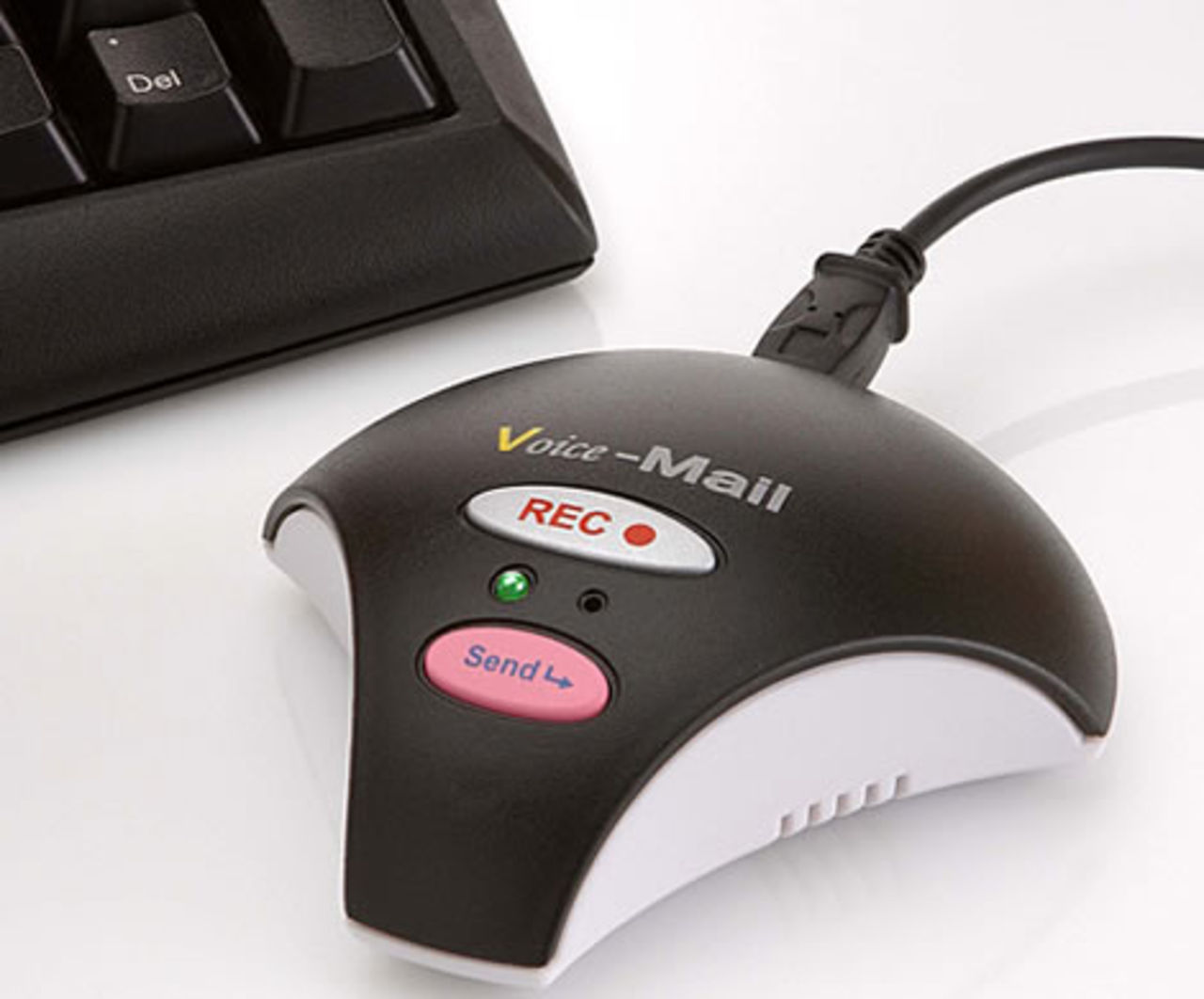 Skicka e-mail med rösten