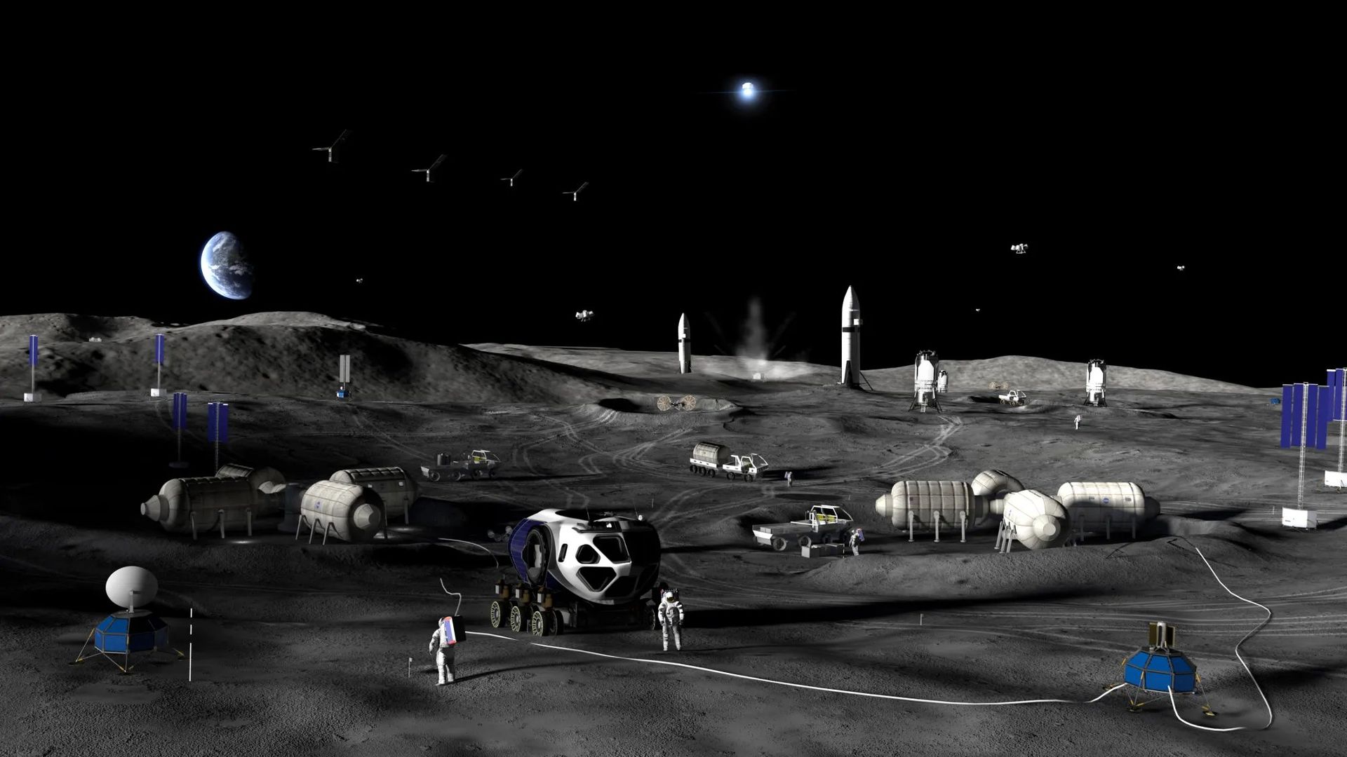 Nasa snackar lite mer om sin framtida månbas