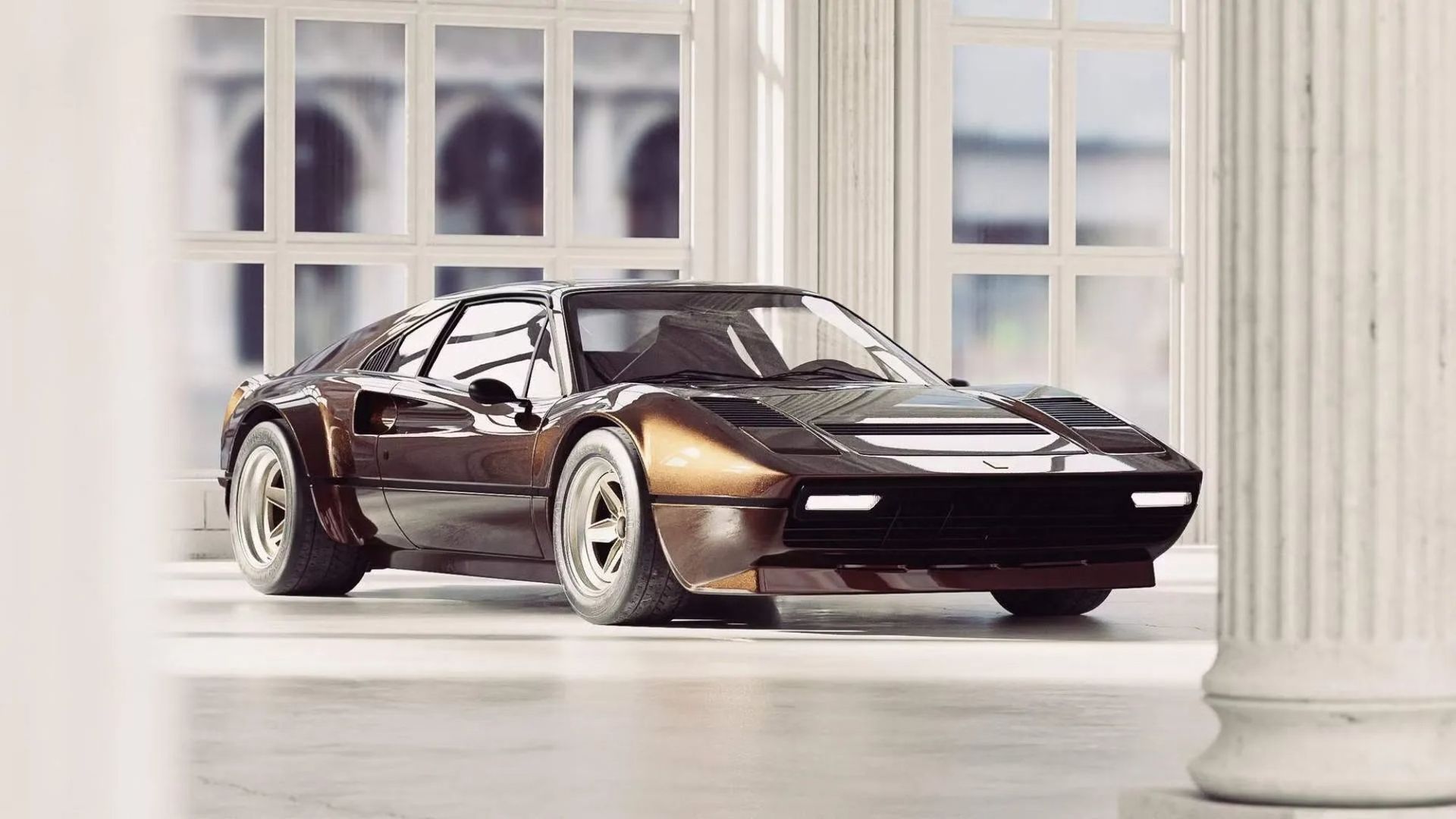 Läcker restomoddad Ferrari 308