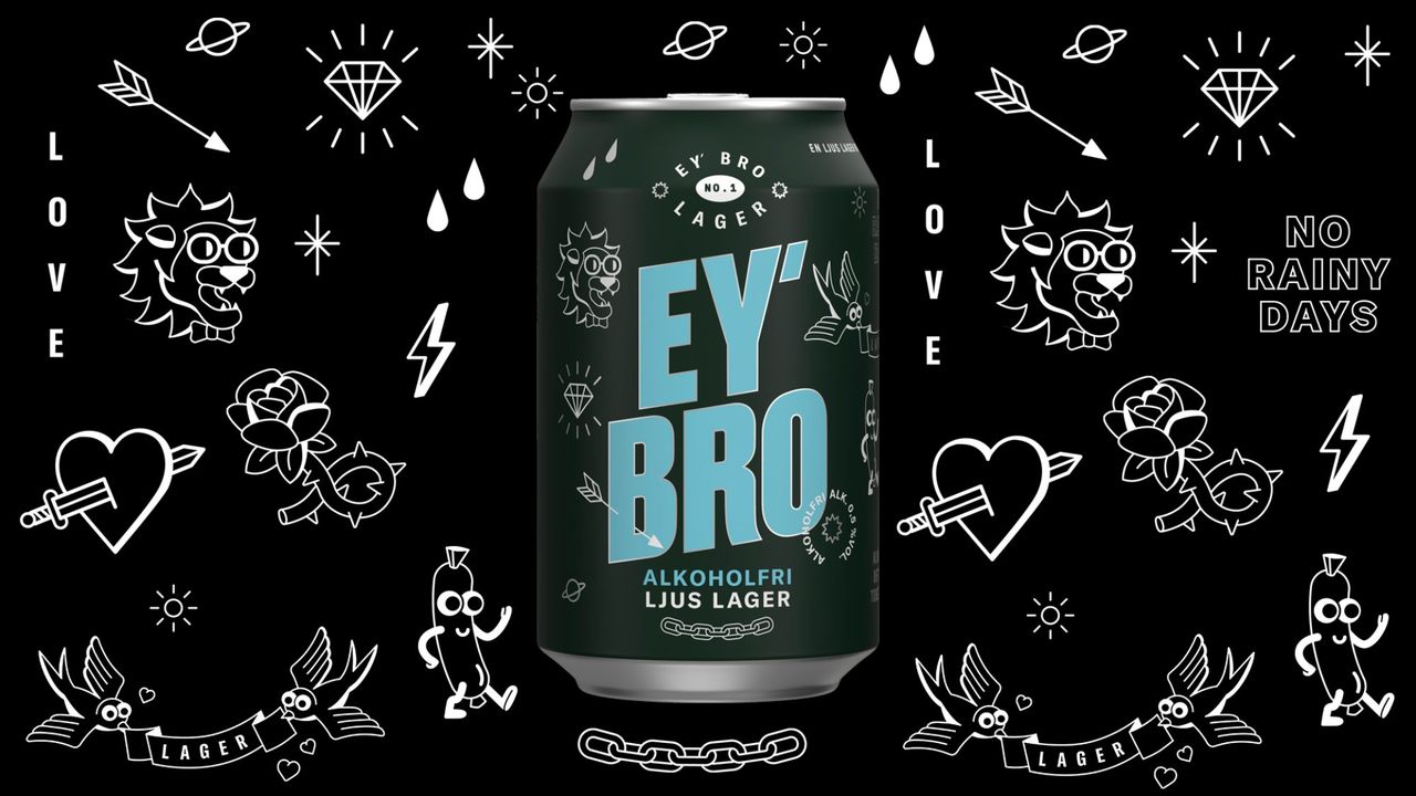 Ey’Bro som alkoholfri släpps på Systembolaget