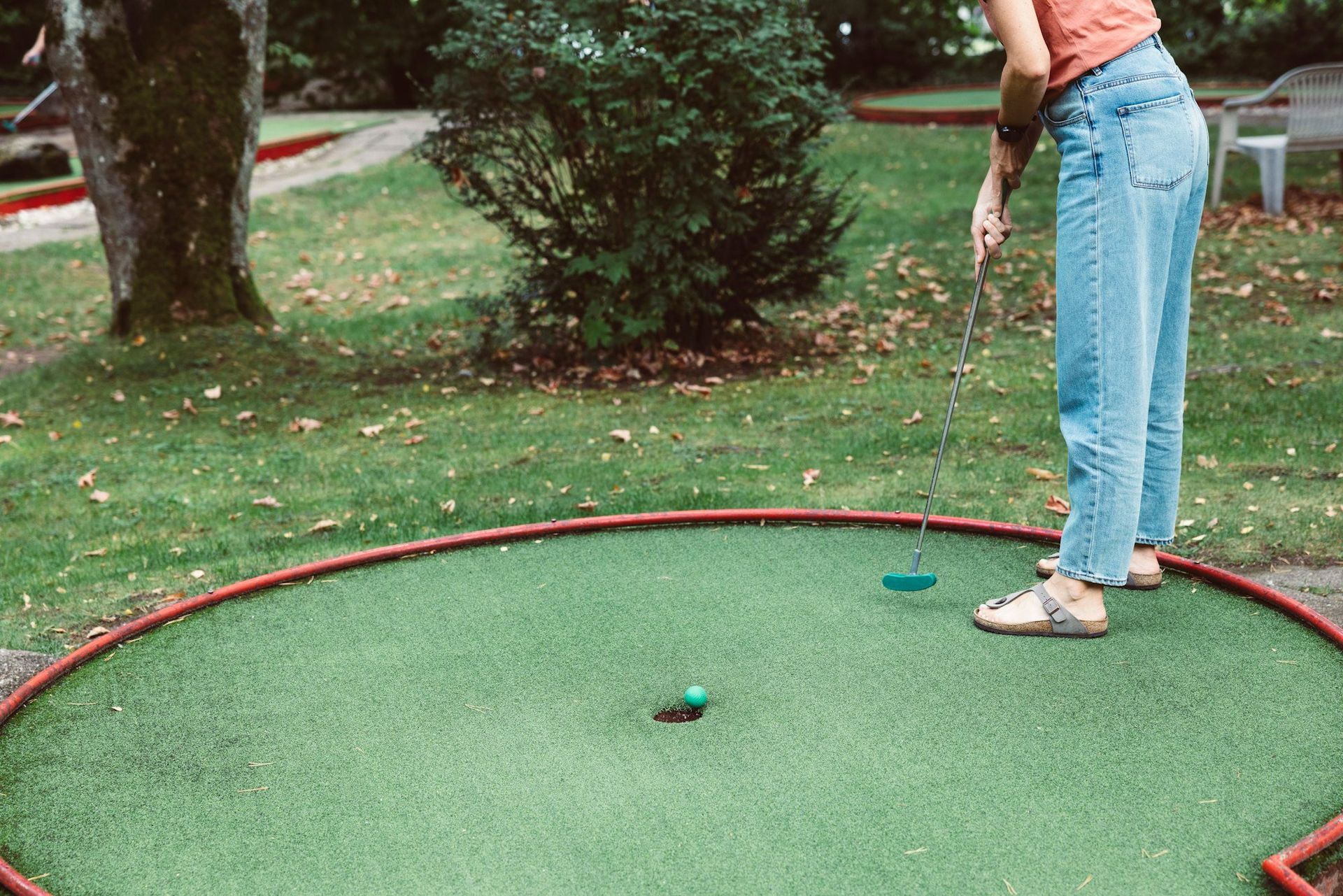 Spelar du minigolf?