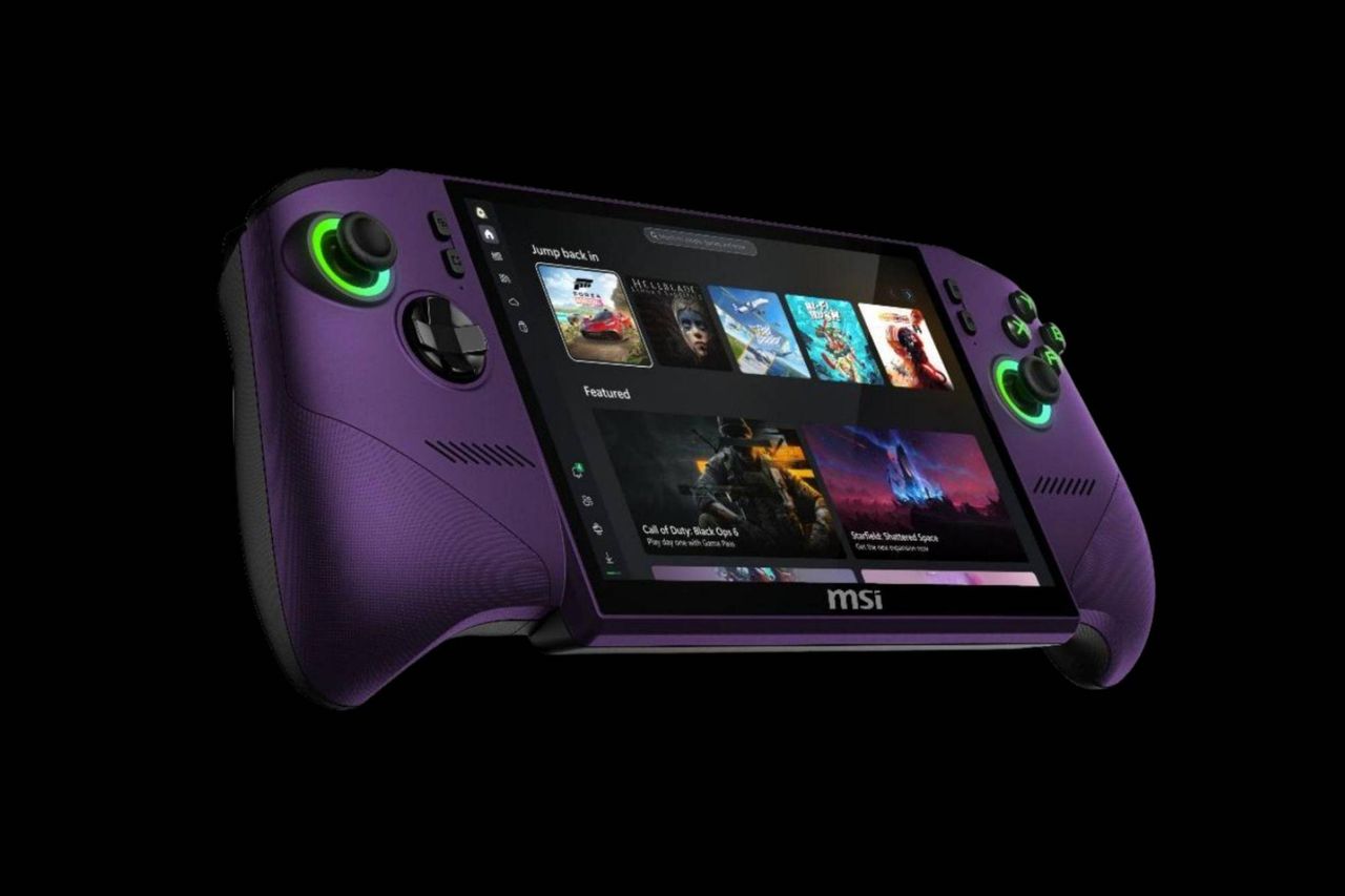 MSI presenterar handhållna Claw 8 EX AI Plus