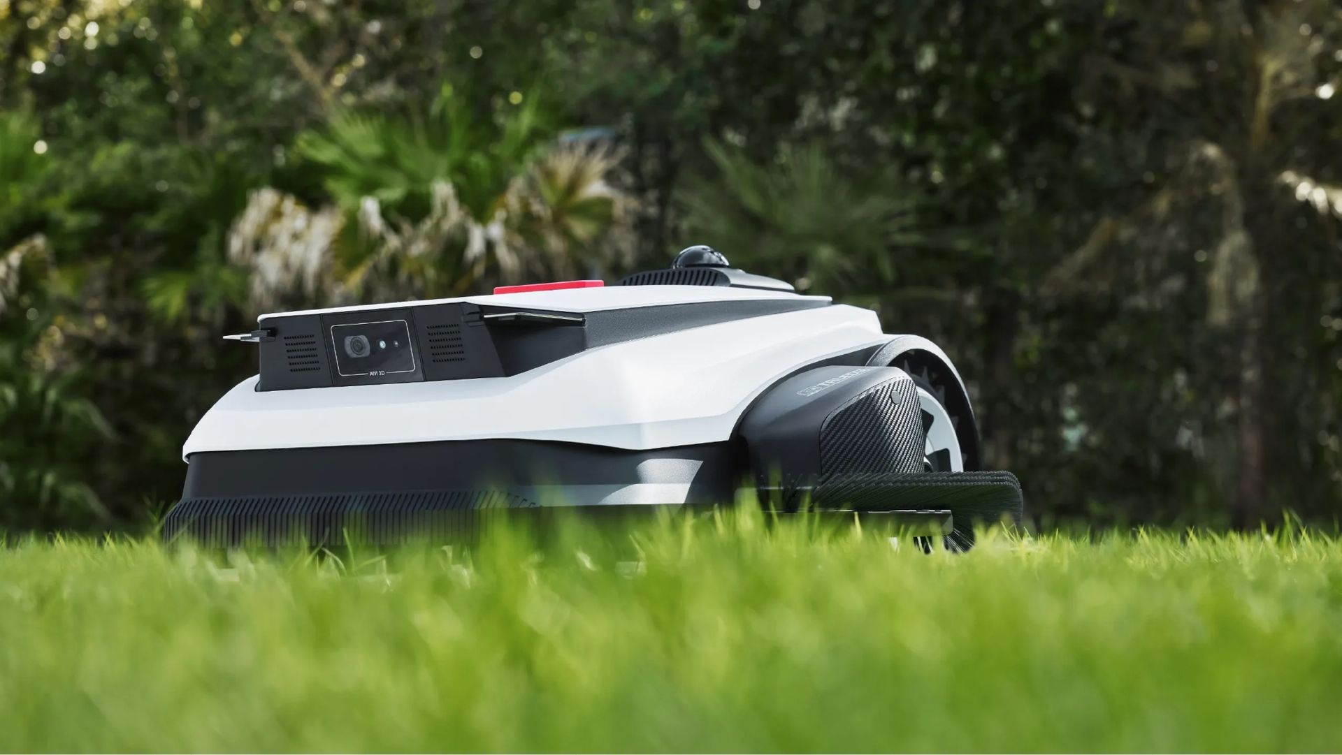 Robotgräsklipparen med inbyggd trimmer och LiDAR