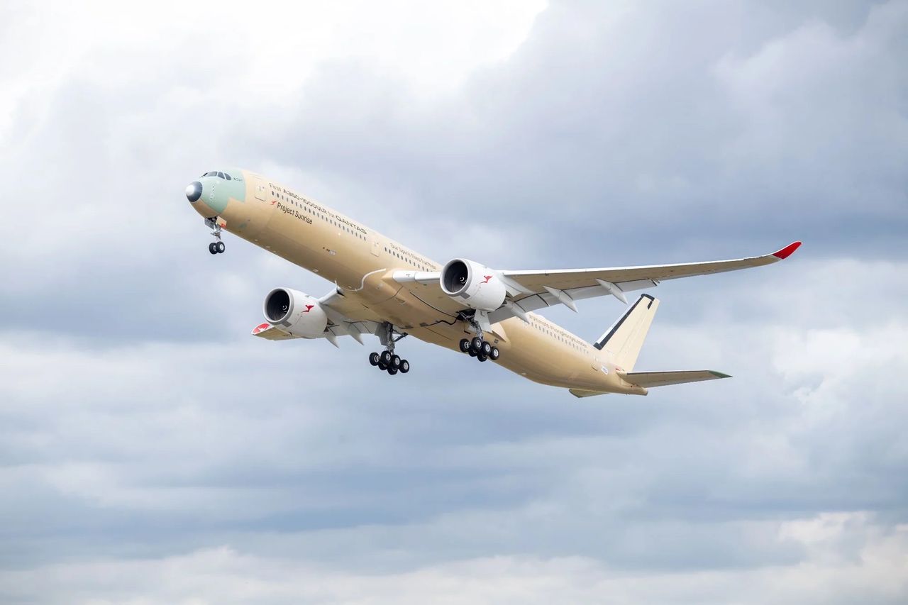 Airbus testflyger A350-1000ULR