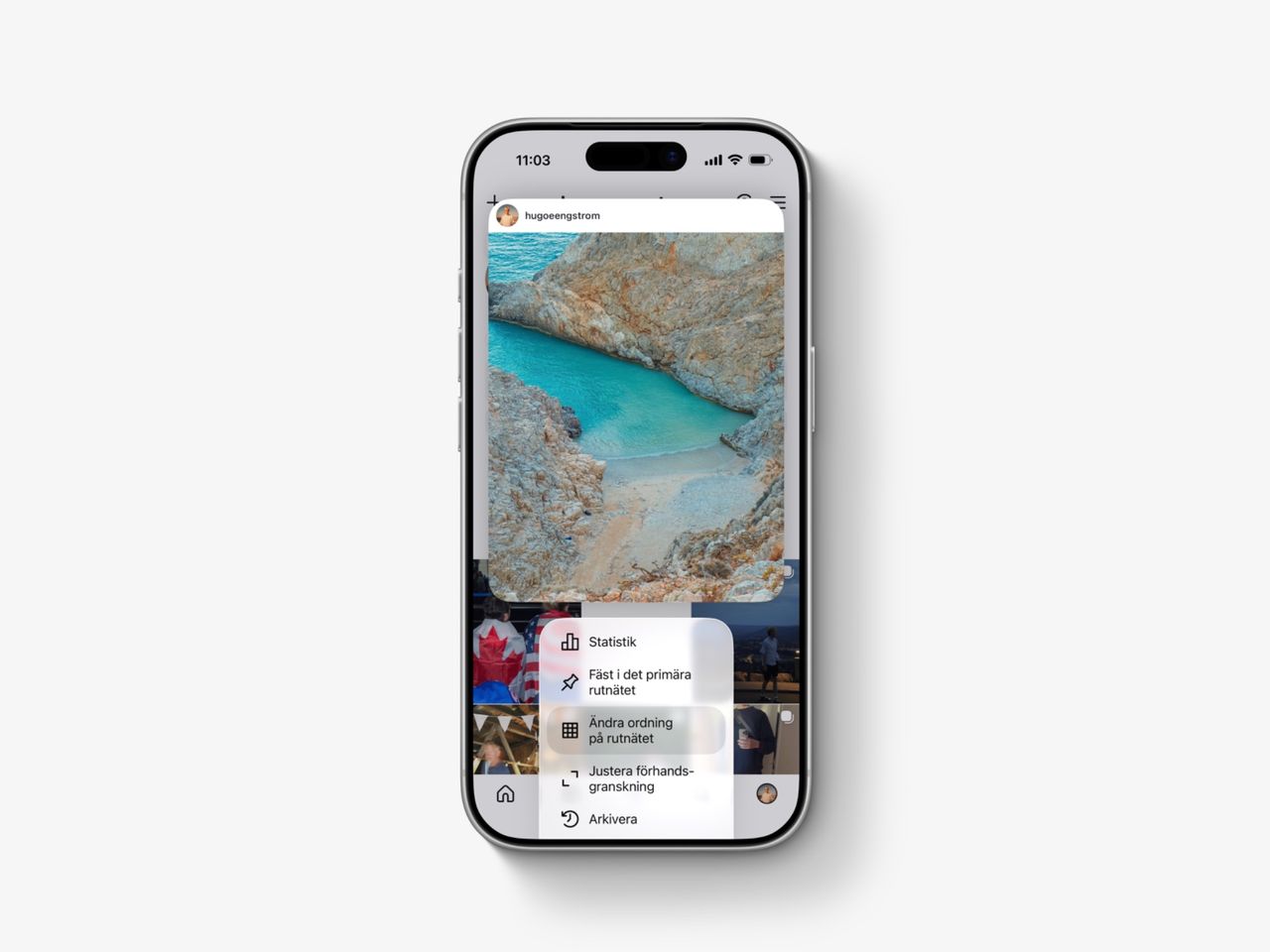 Nu kan du möblera om i din Insta-profil