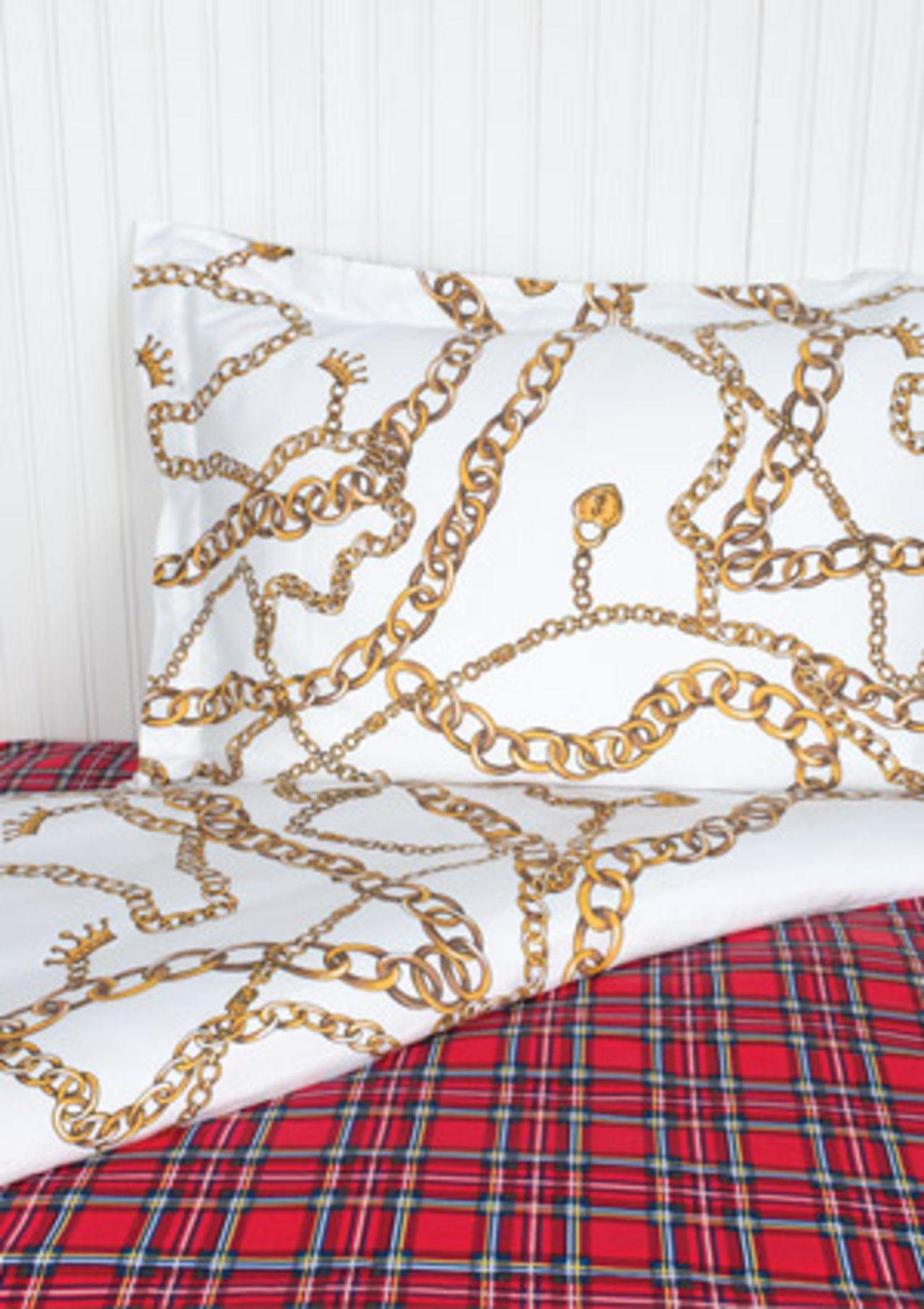 Sweet Tartan Sham Set  