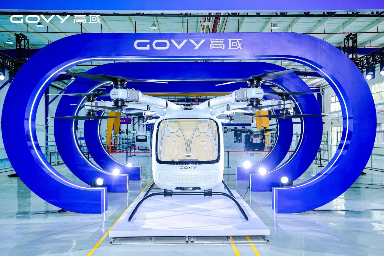 Tillverkningen av eVTOL:en Govy AirCab är igång
