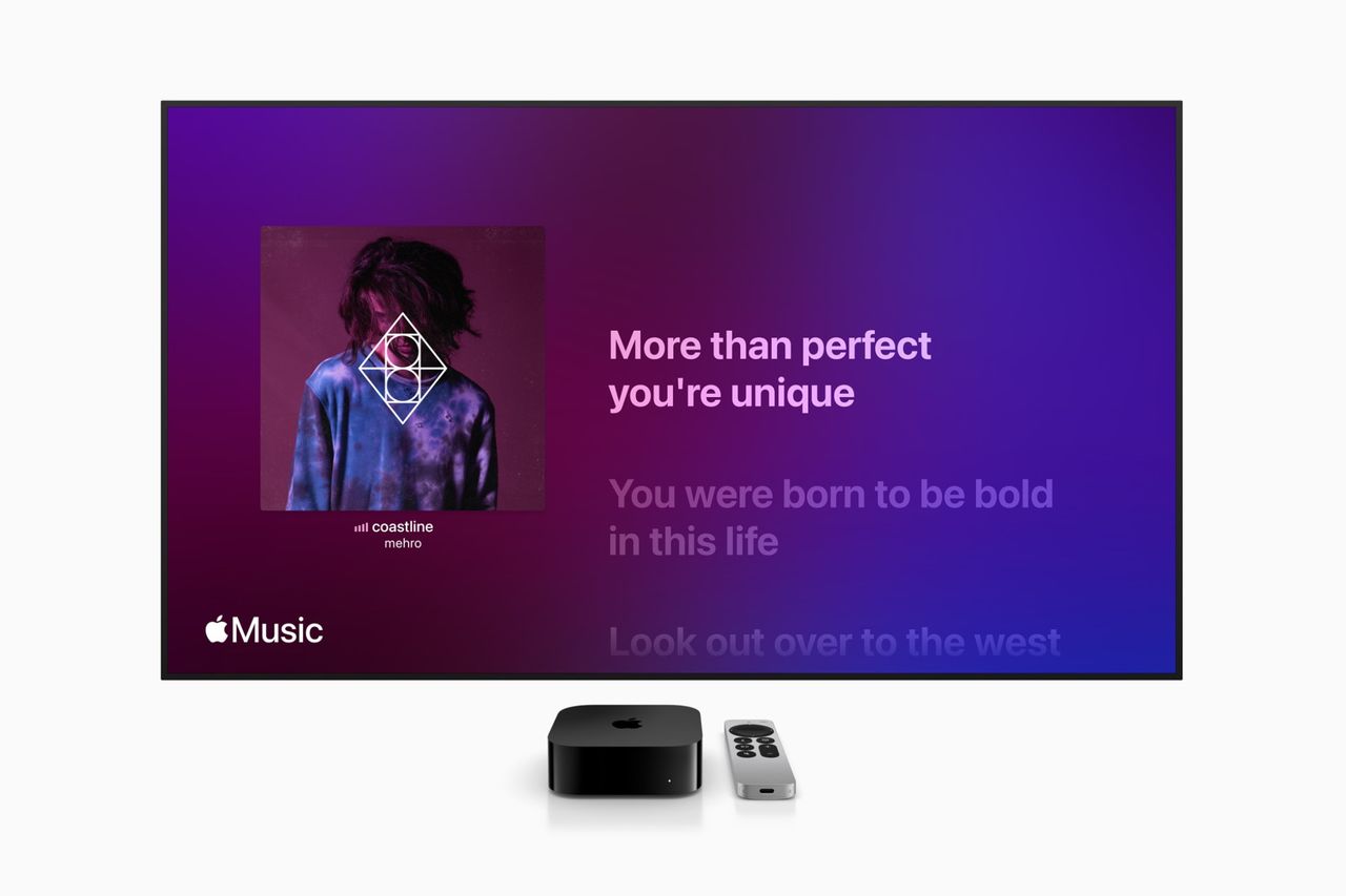 Apple Music får stöd för Hi-Res Lossless på Apple TV