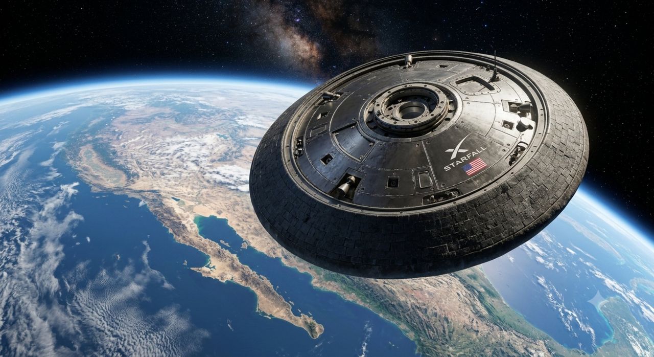 SpaceX Starfall är en rymdkapsel för transporter till jorden