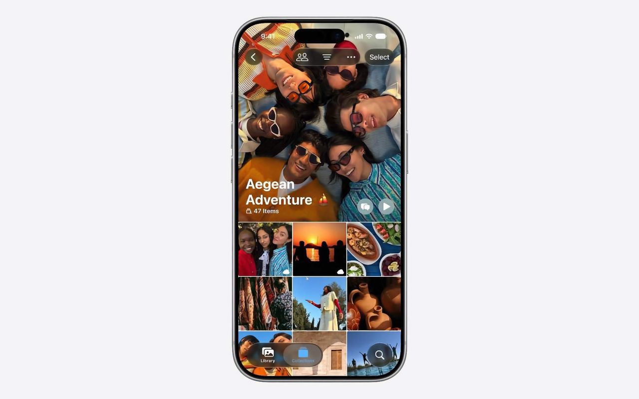 Delade album i full upplösning med iOS 27