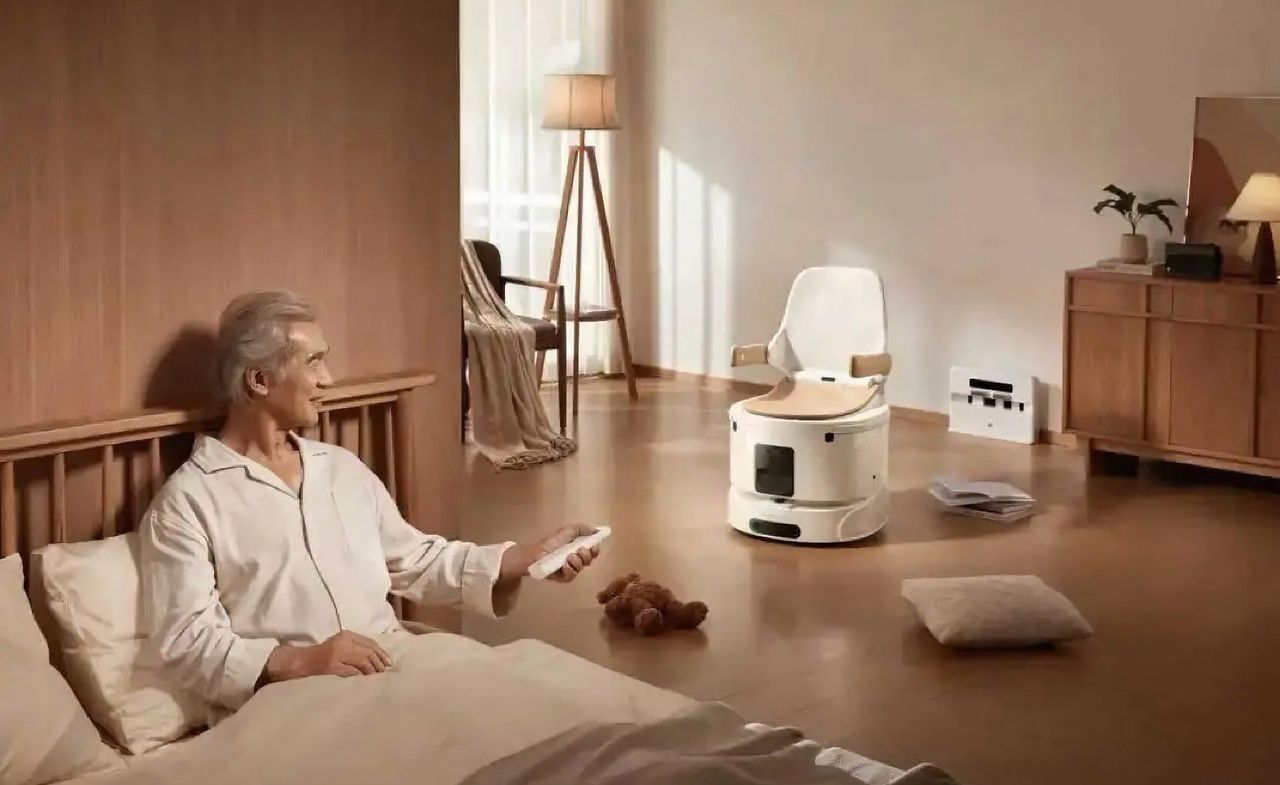 Xiaoban är en robottoalett som kommer till dig