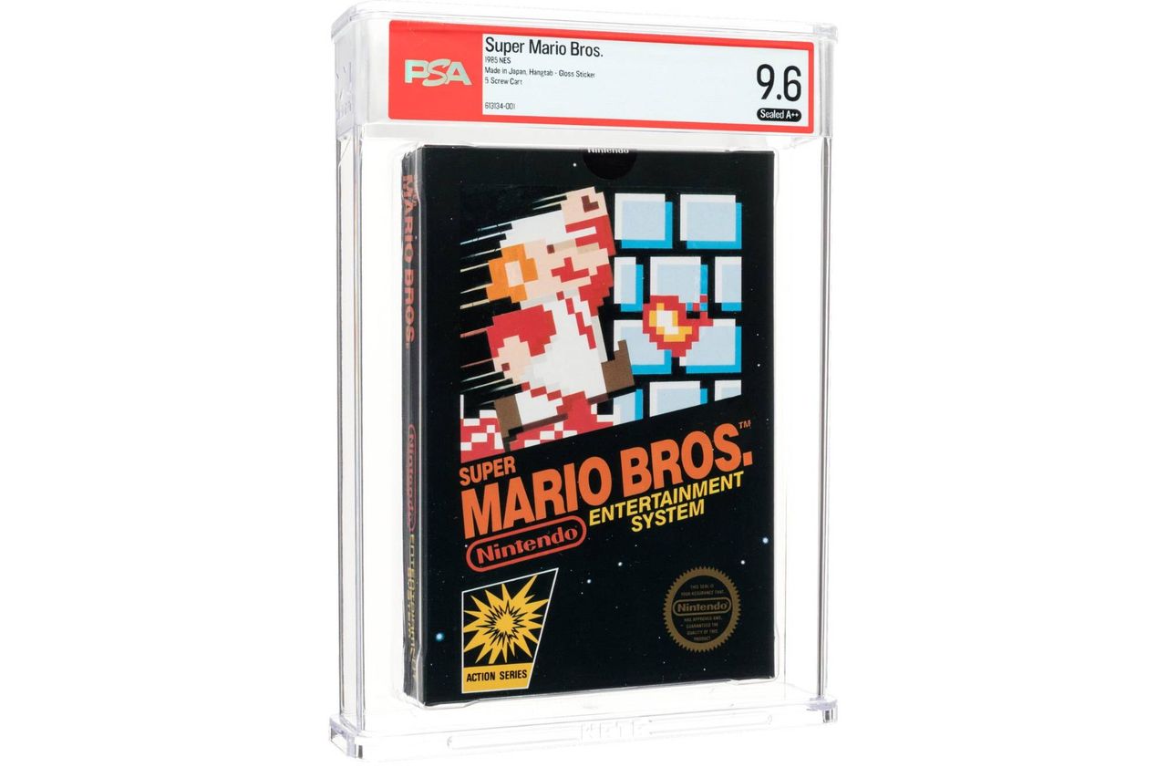 Super Mario Bros. sålt för 3 miljoner dollar